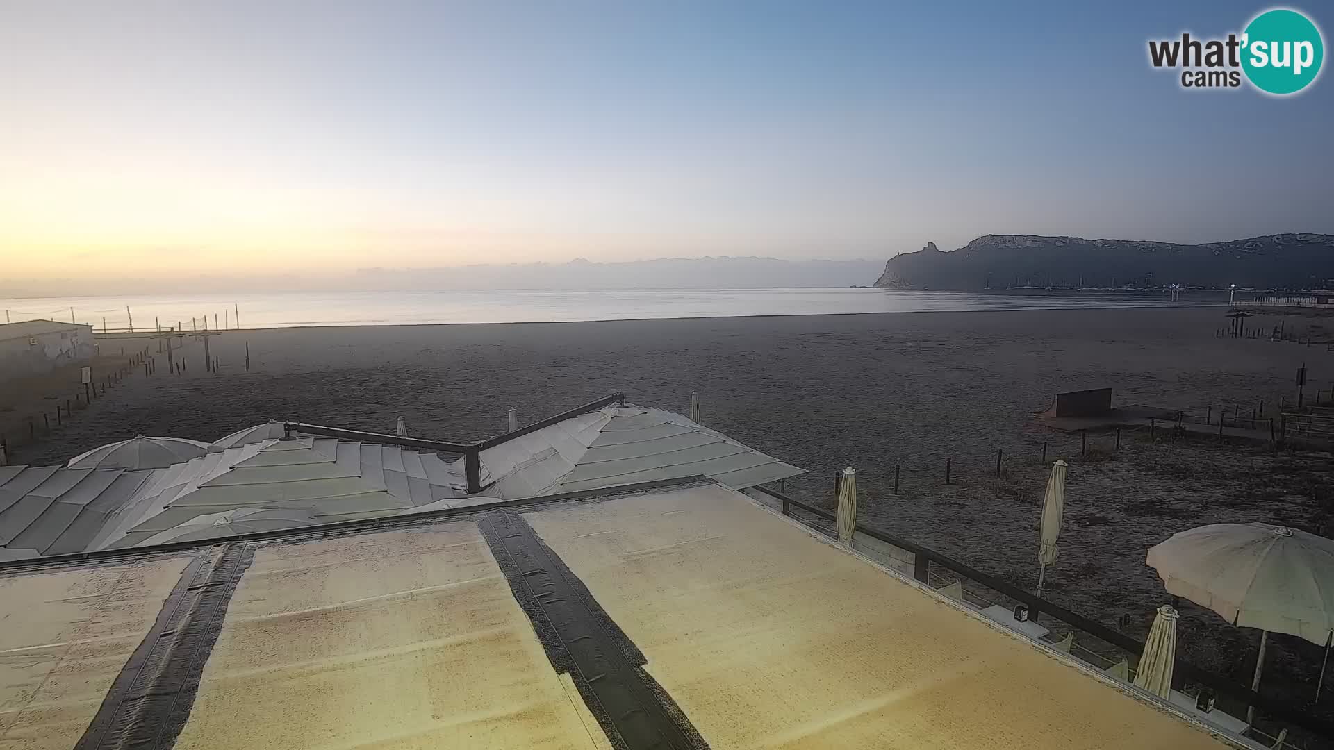 Webcam playa de Poetto | Cagliari | Cerdeña