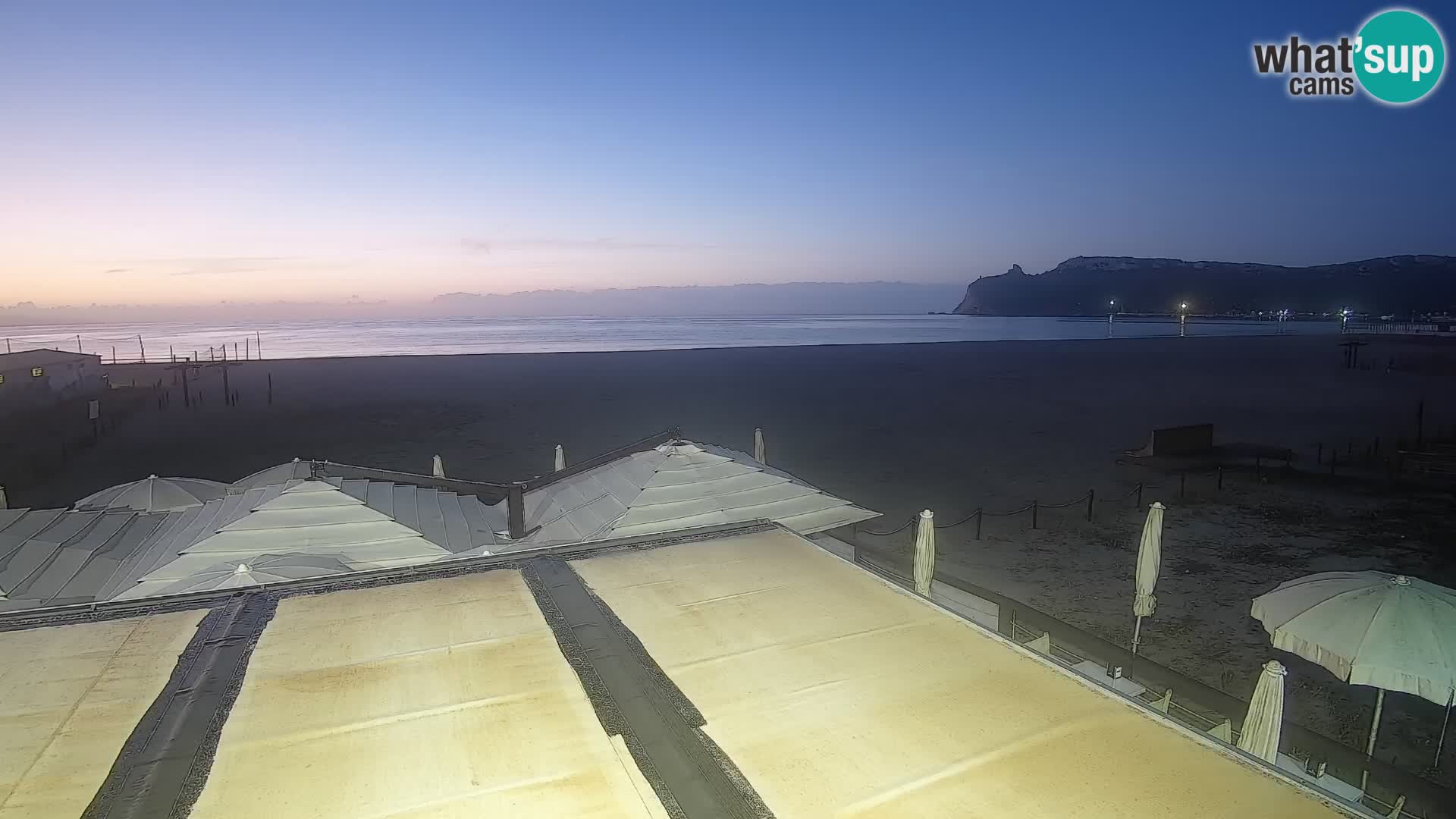 Poetto beach webcam | Cagliari | Sardinia