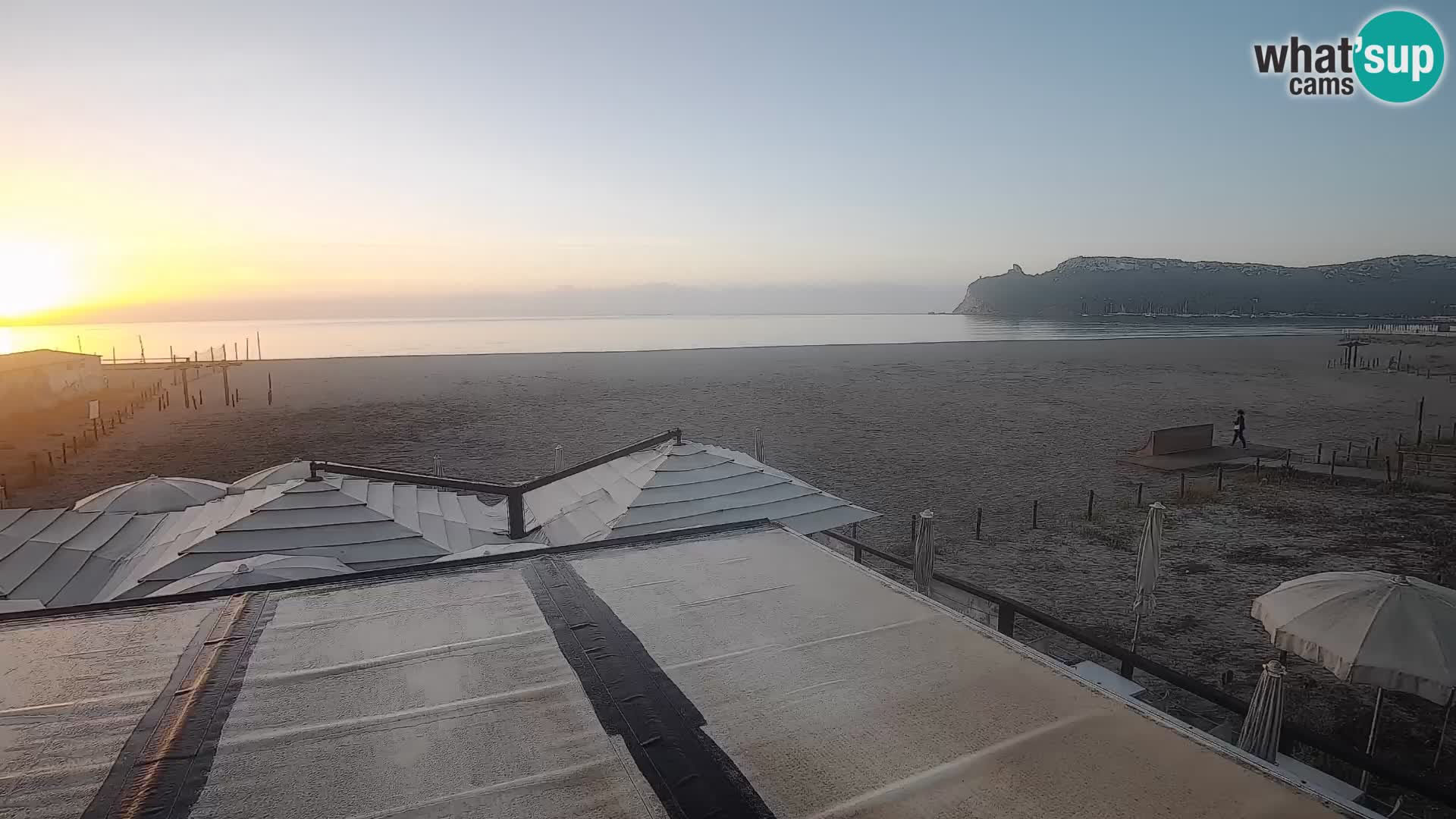 Webcam spiaggia del Poetto | Cagliari | Sardegna