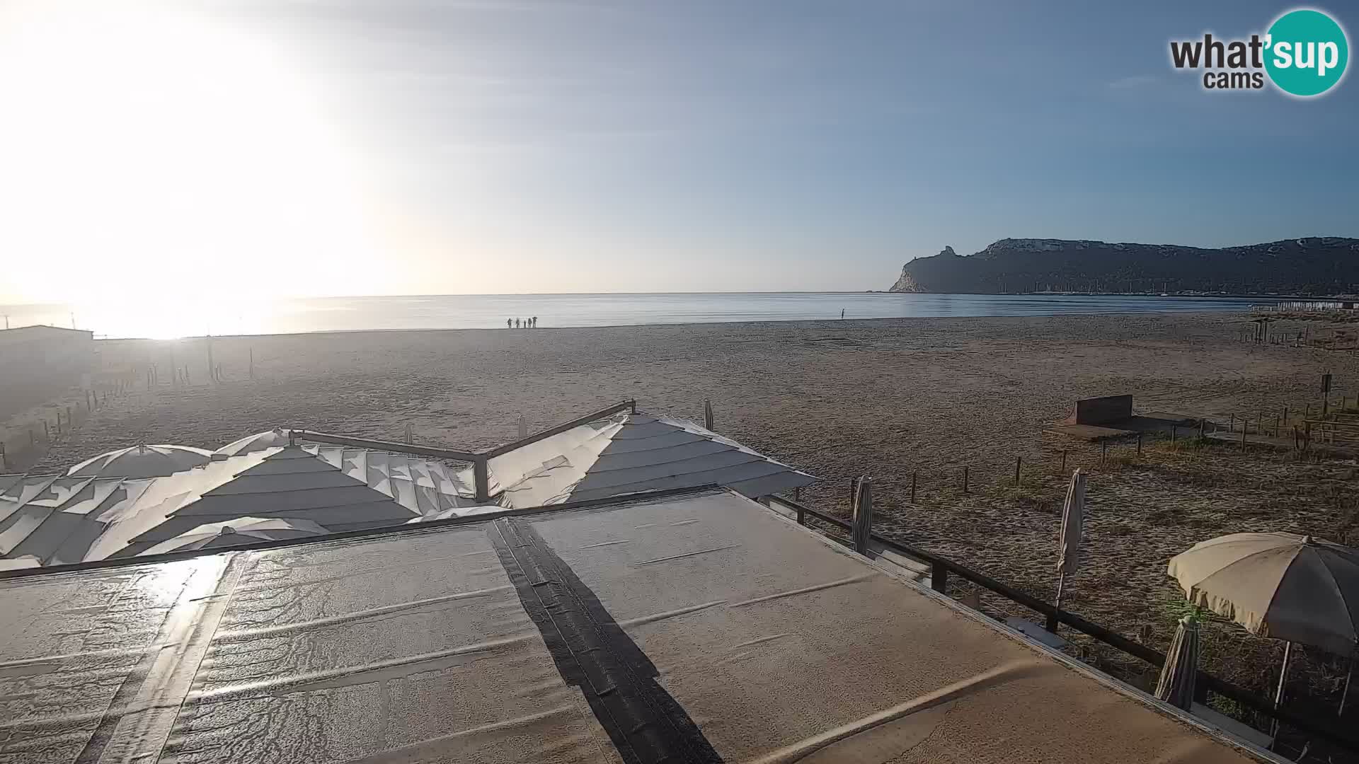 Webcam spiaggia del Poetto | Cagliari | Sardegna
