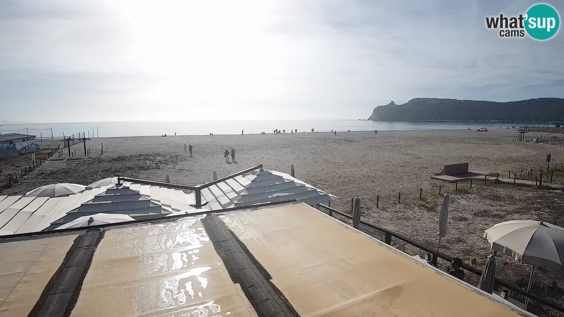 Webcam spiaggia del Poetto | Cagliari | Sardegna