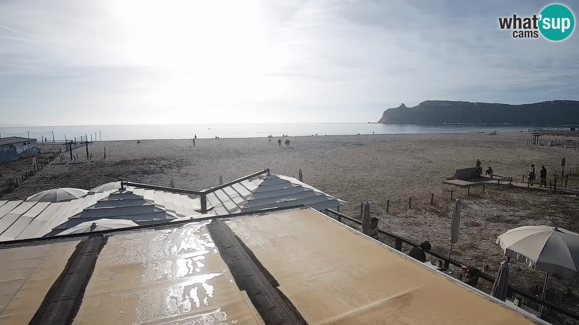 Webcam plage de Poetto | Cagliari | Sardaigne