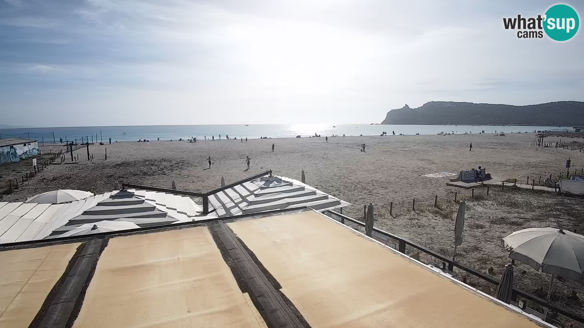 Poetto beach webcam | Cagliari | Sardinija
