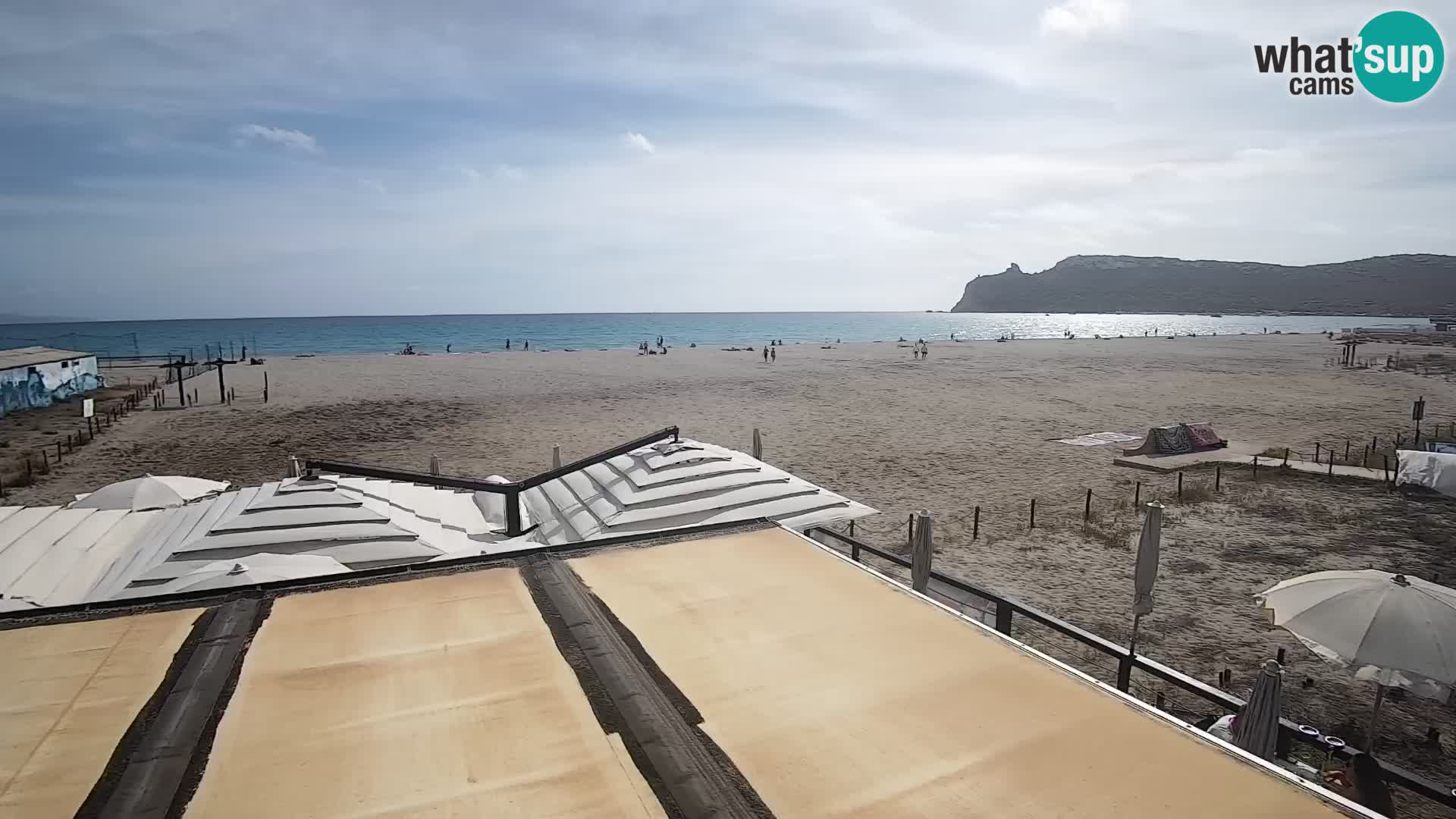 Webcam plage de Poetto | Cagliari | Sardaigne