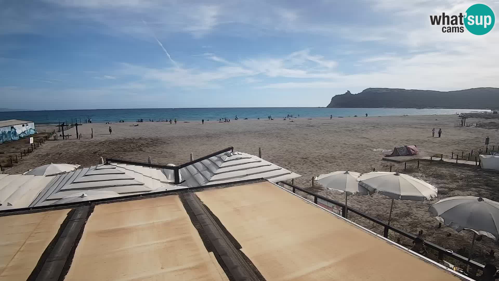 Webcam plage de Poetto | Cagliari | Sardaigne