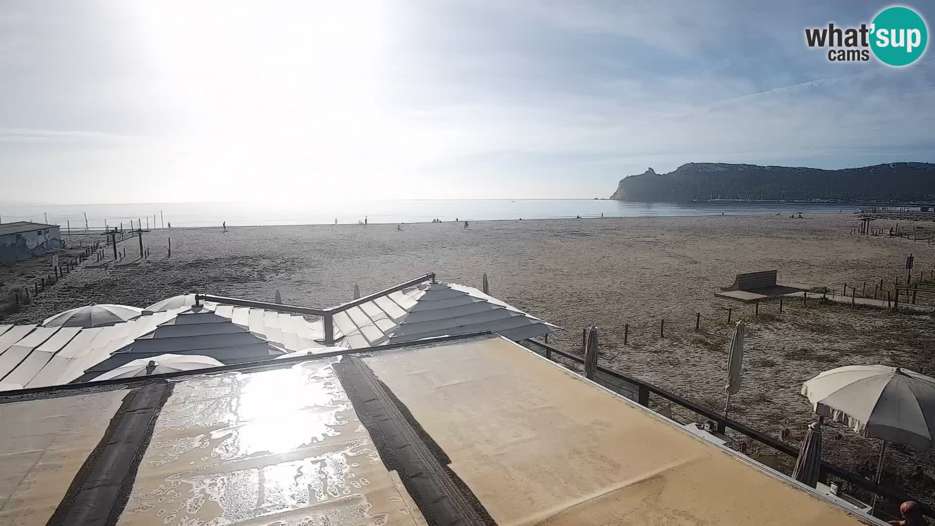 Poetto beach webcam | Cagliari | Sardinia