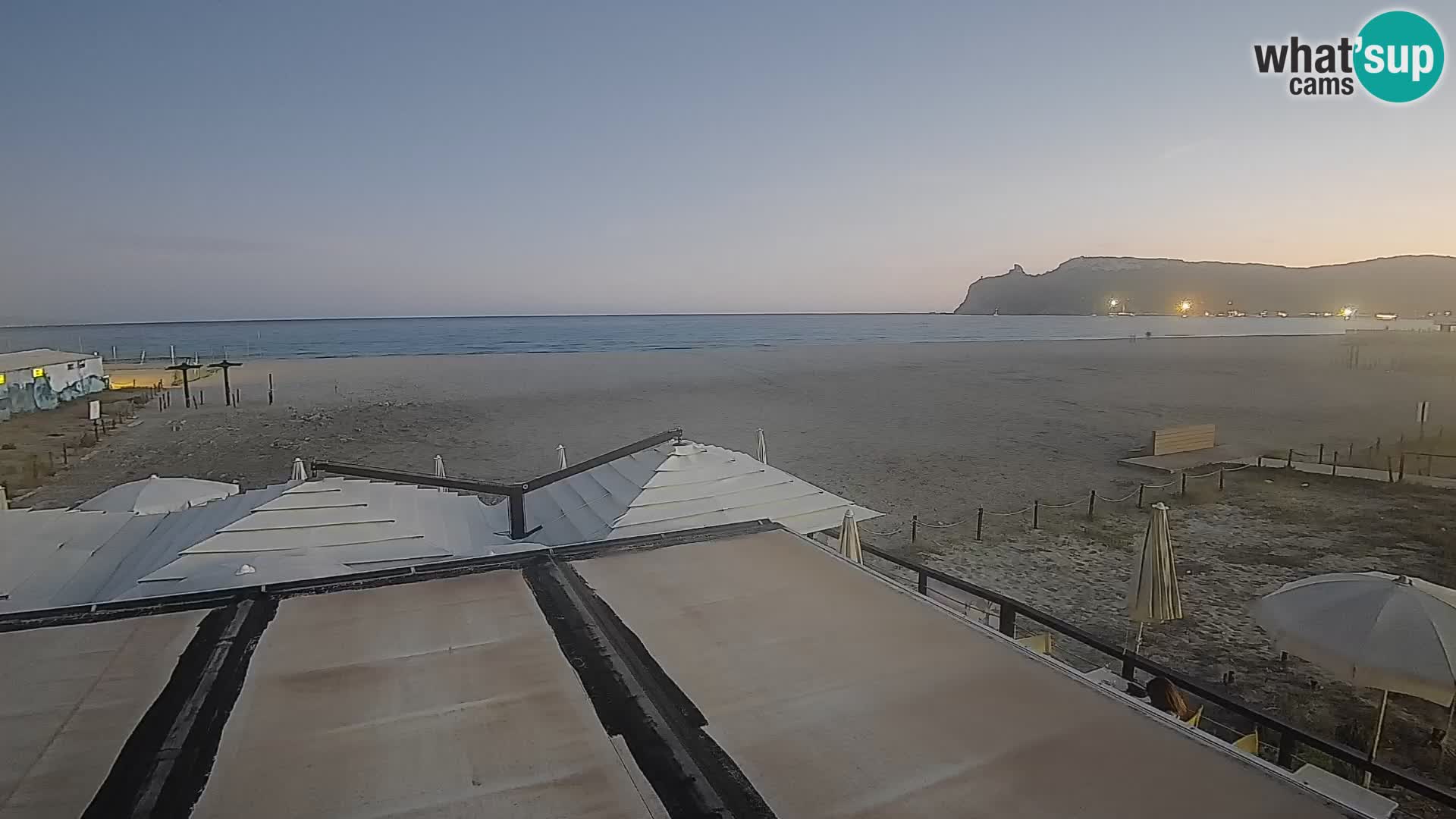 Poetto beach webcam | Cagliari | Sardinia