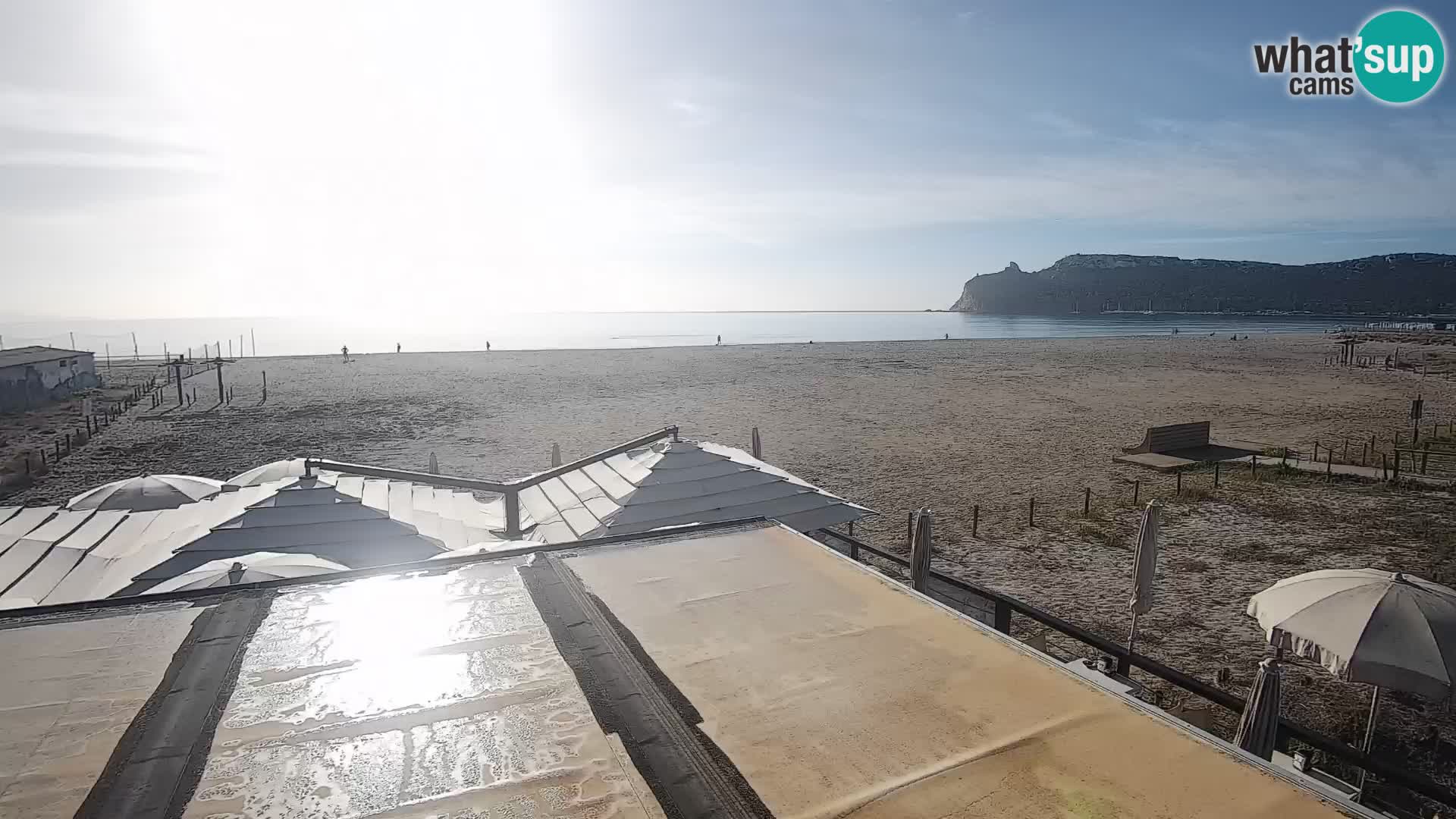 Poetto beach webcam | Cagliari | Sardinia