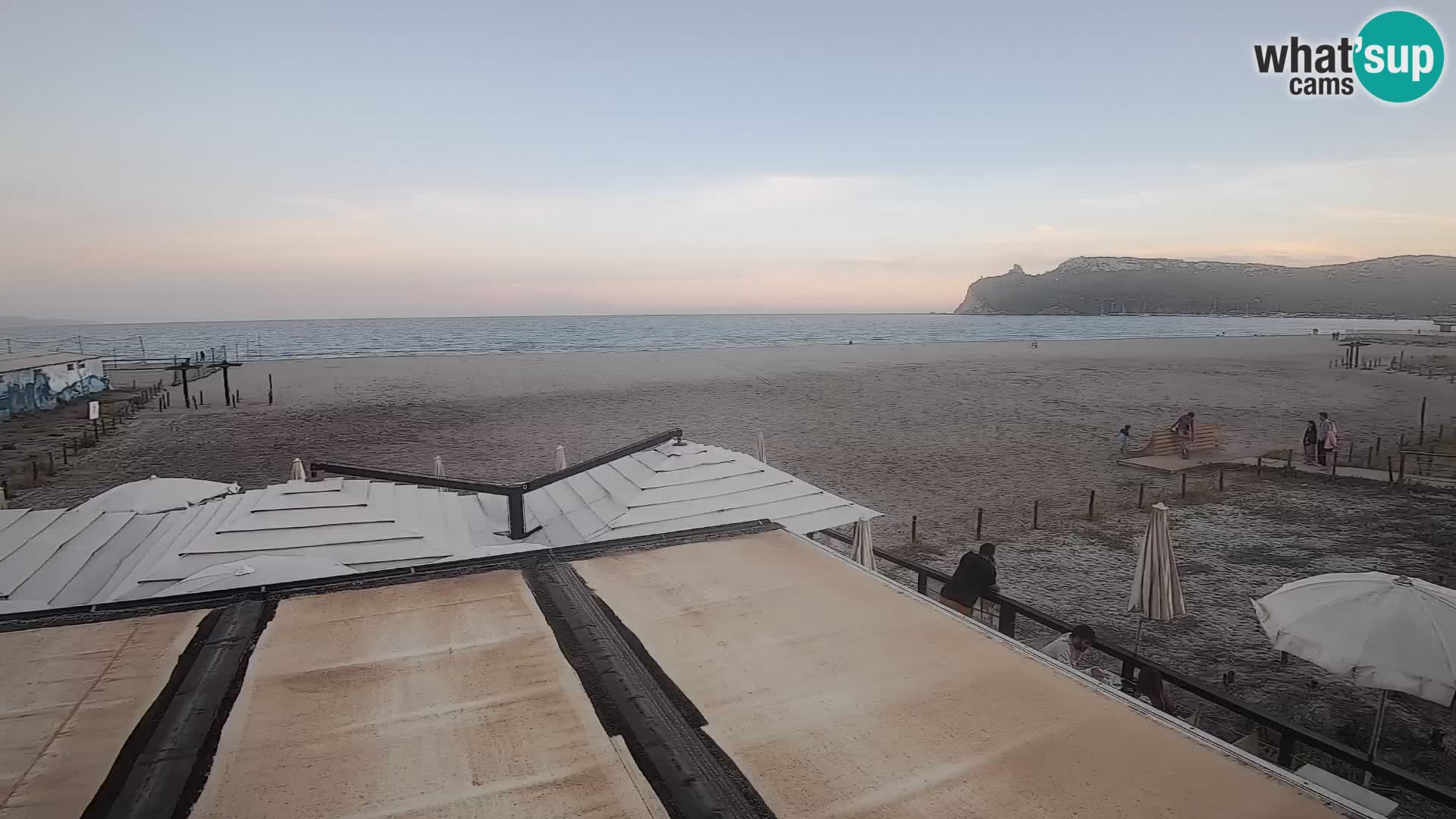 Poetto beach webcam | Cagliari | Sardinija