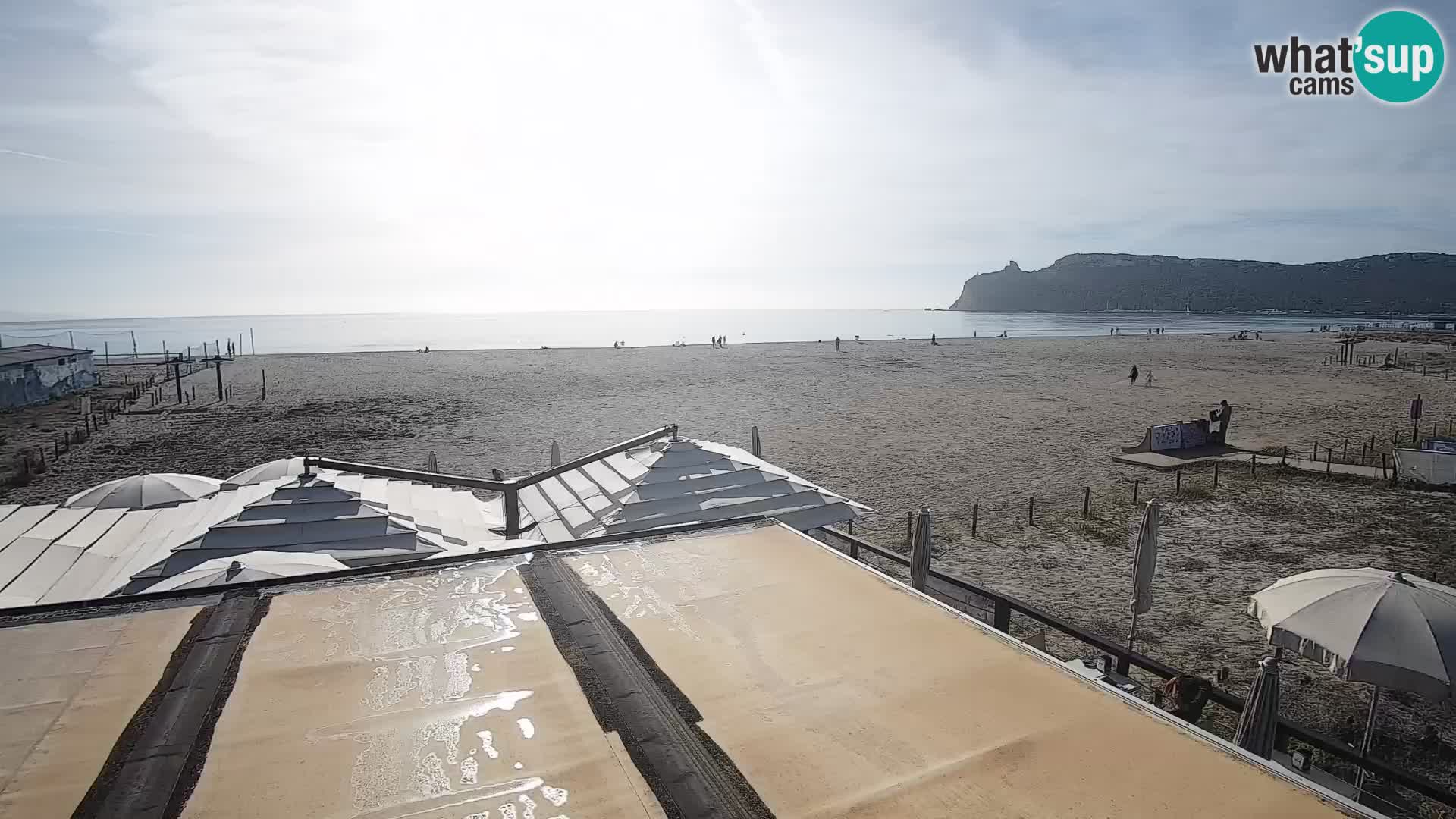 Poetto beach webcam | Cagliari | Sardinia