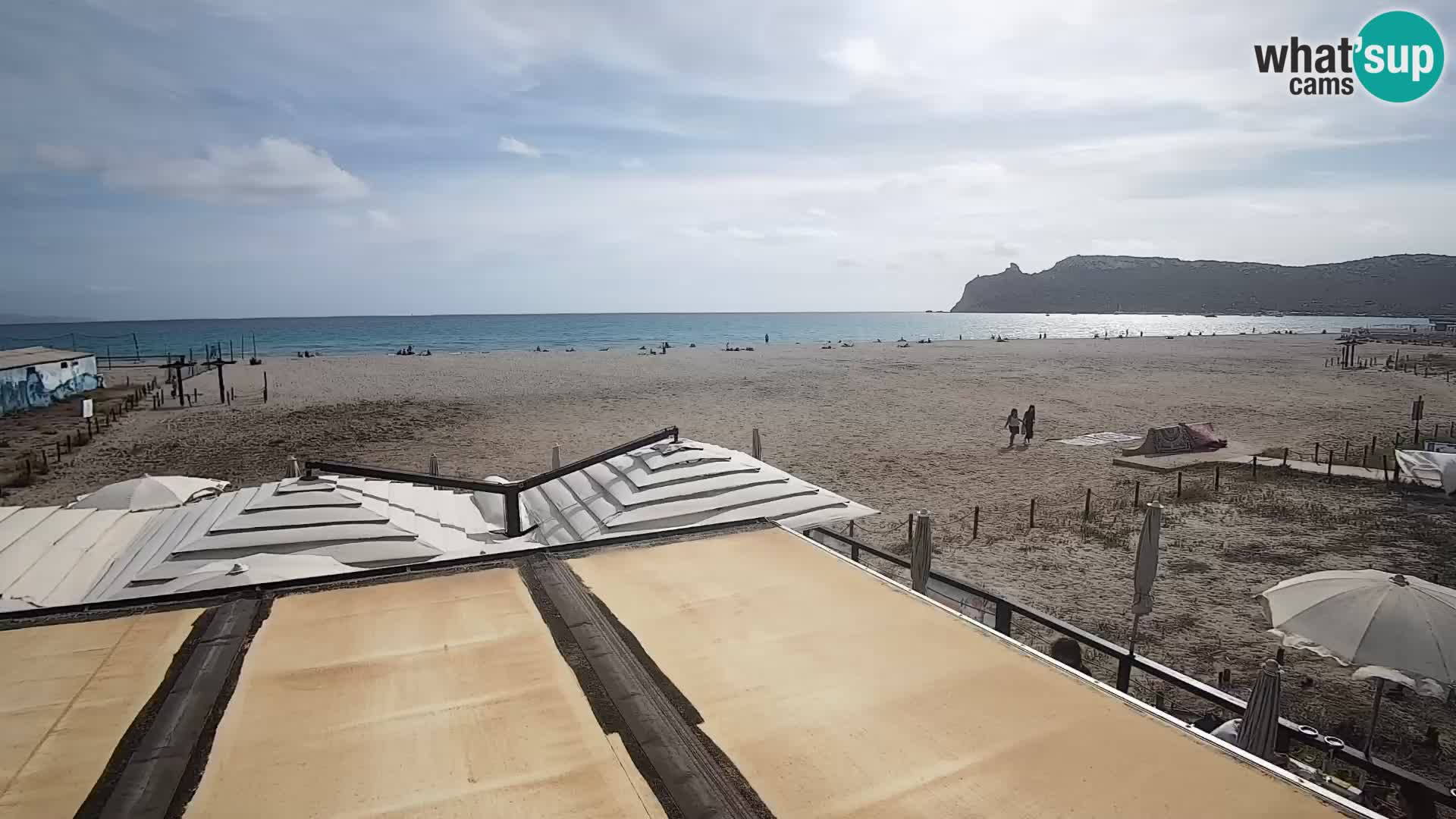 Webcam plage de Poetto | Cagliari | Sardaigne