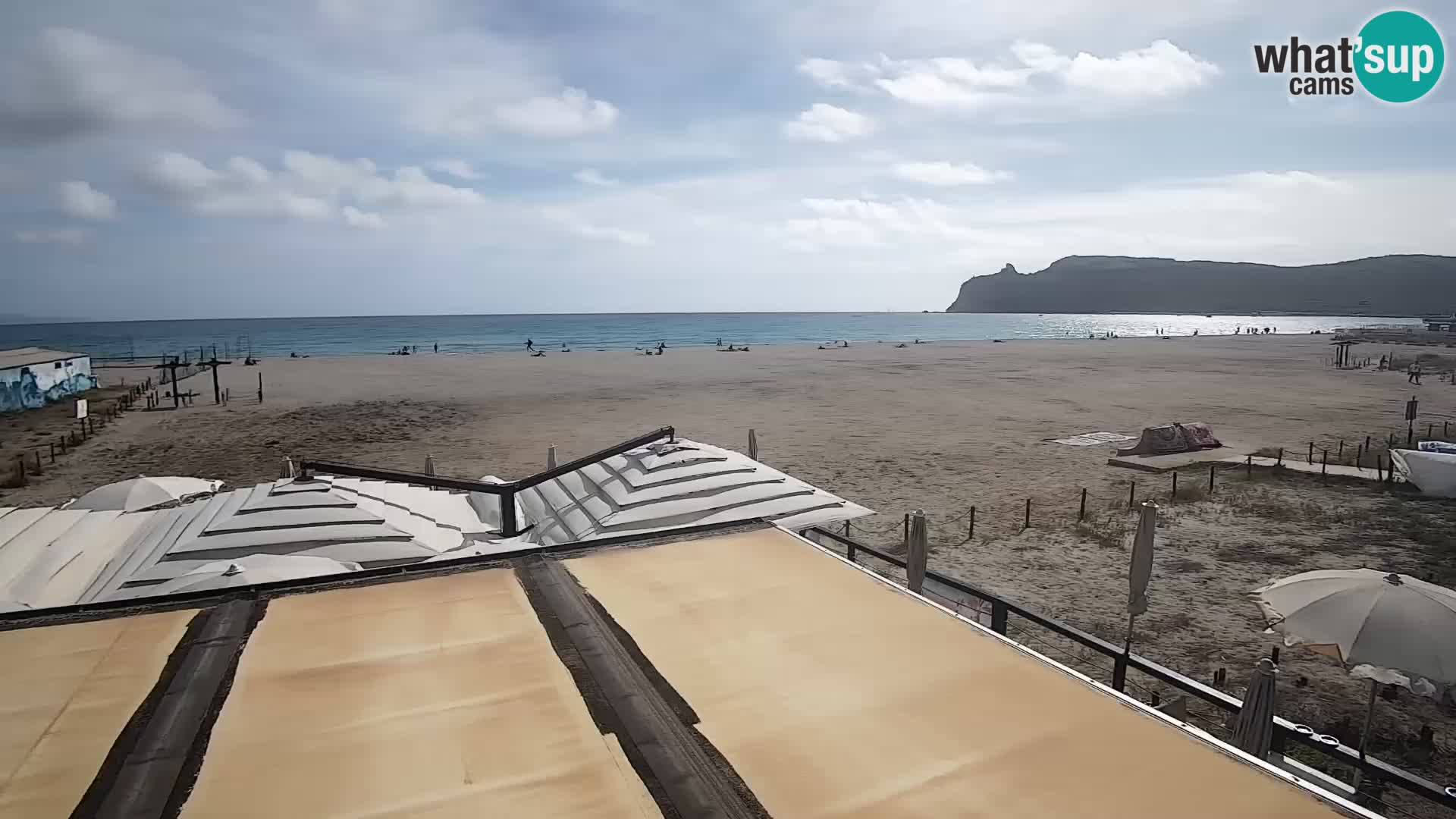 Poetto beach webcam | Cagliari | Sardinia