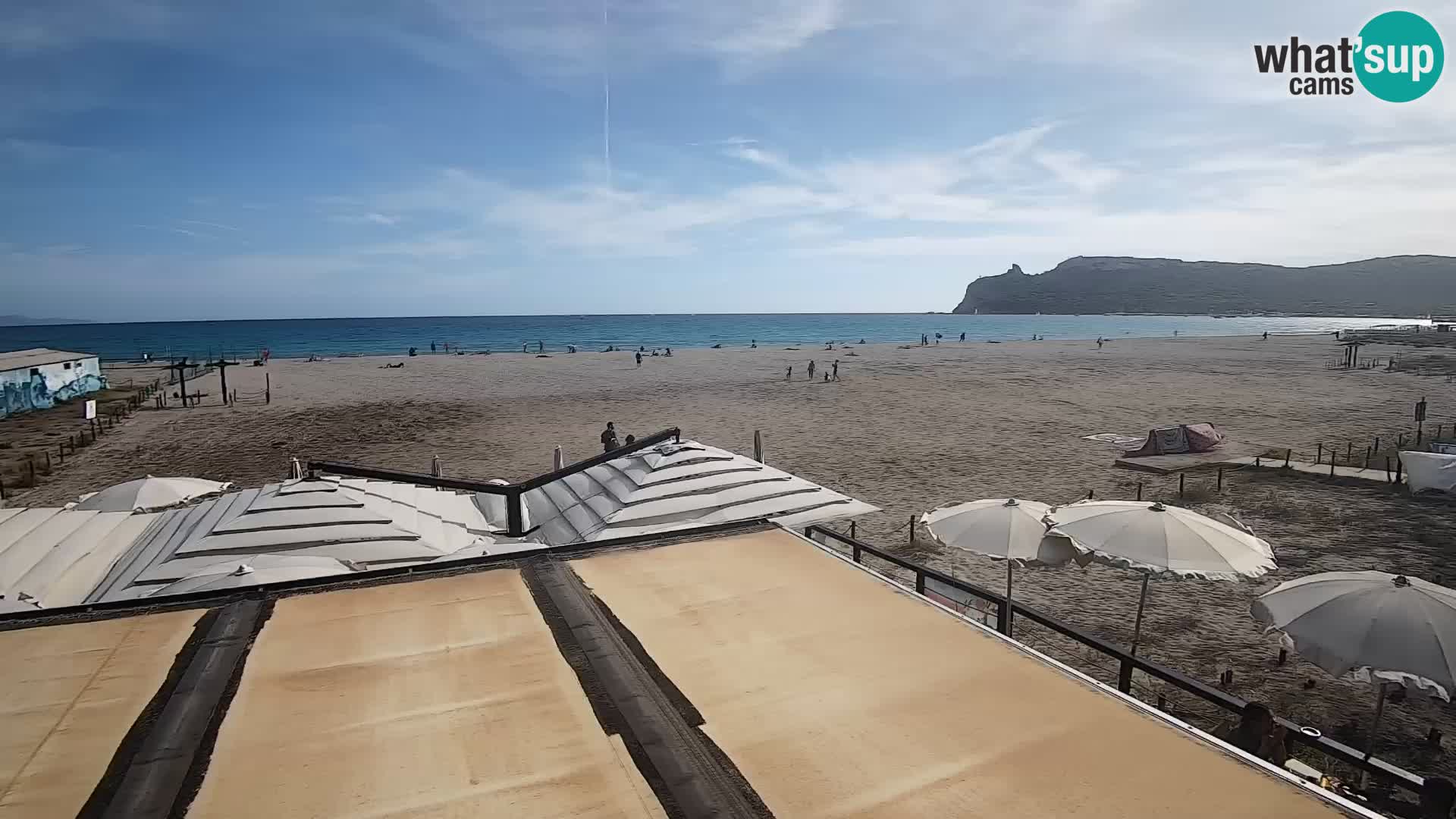 Poetto beach webcam | Cagliari | Sardinia