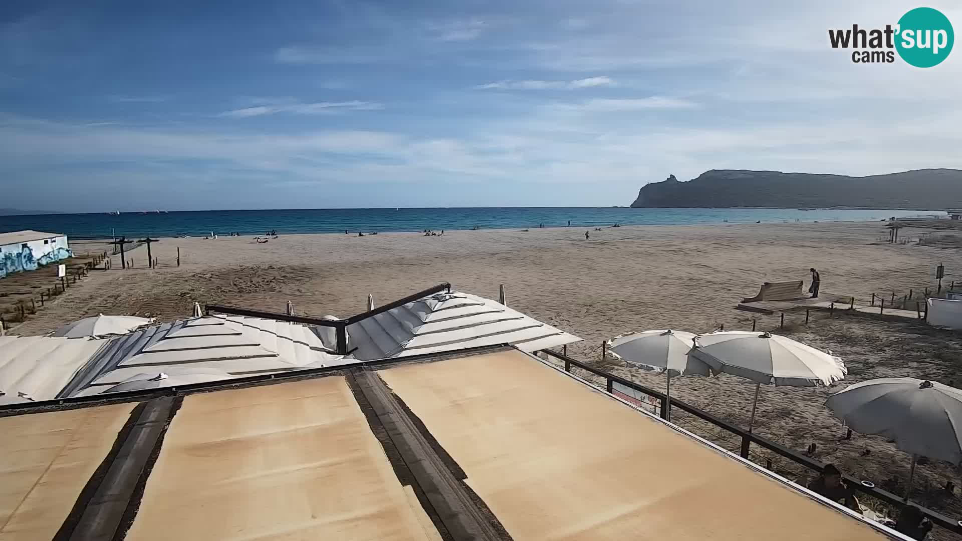 Poetto Strand Webcam | Cagliari | Sardinien