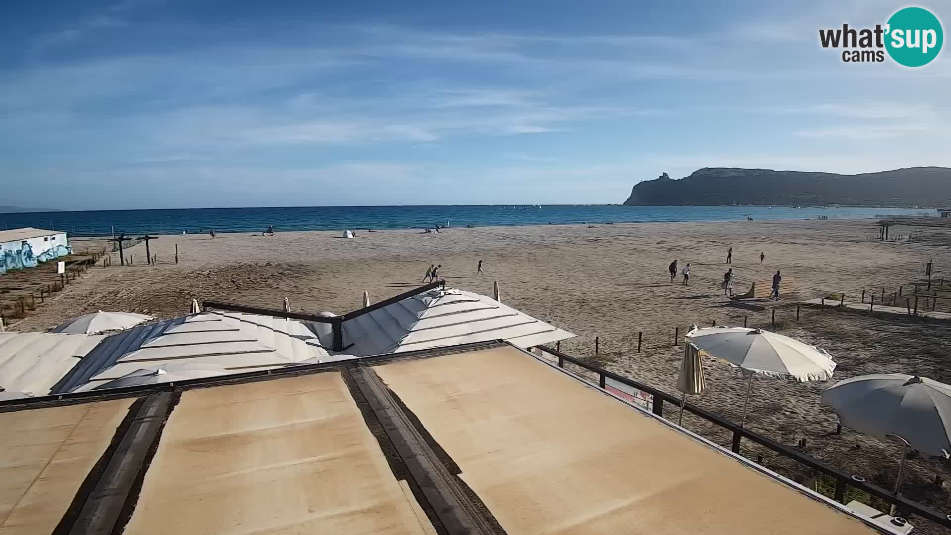 Poetto Strand Webcam | Cagliari | Sardinien