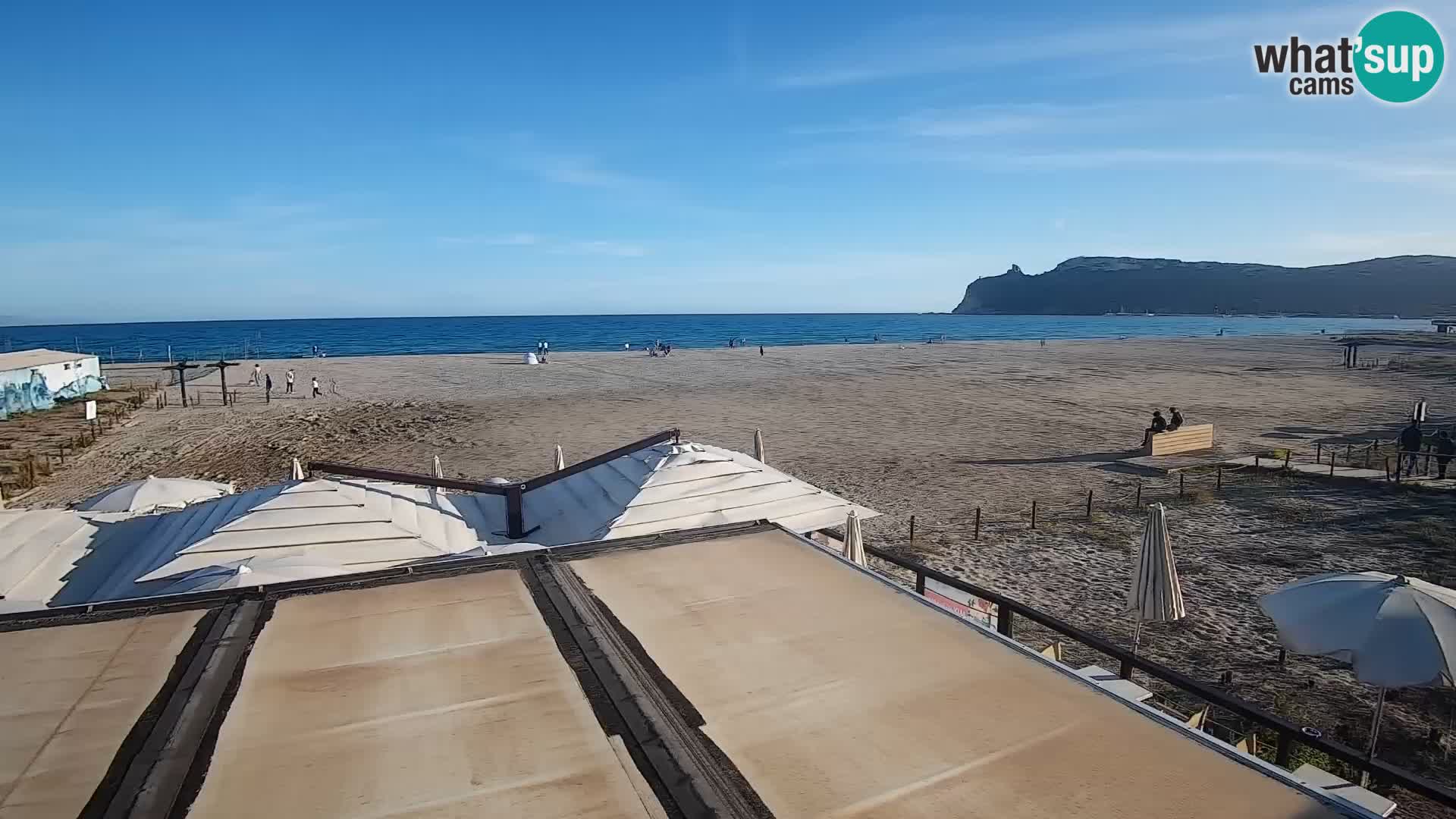 Webcam spiaggia del Poetto | Cagliari | Sardegna