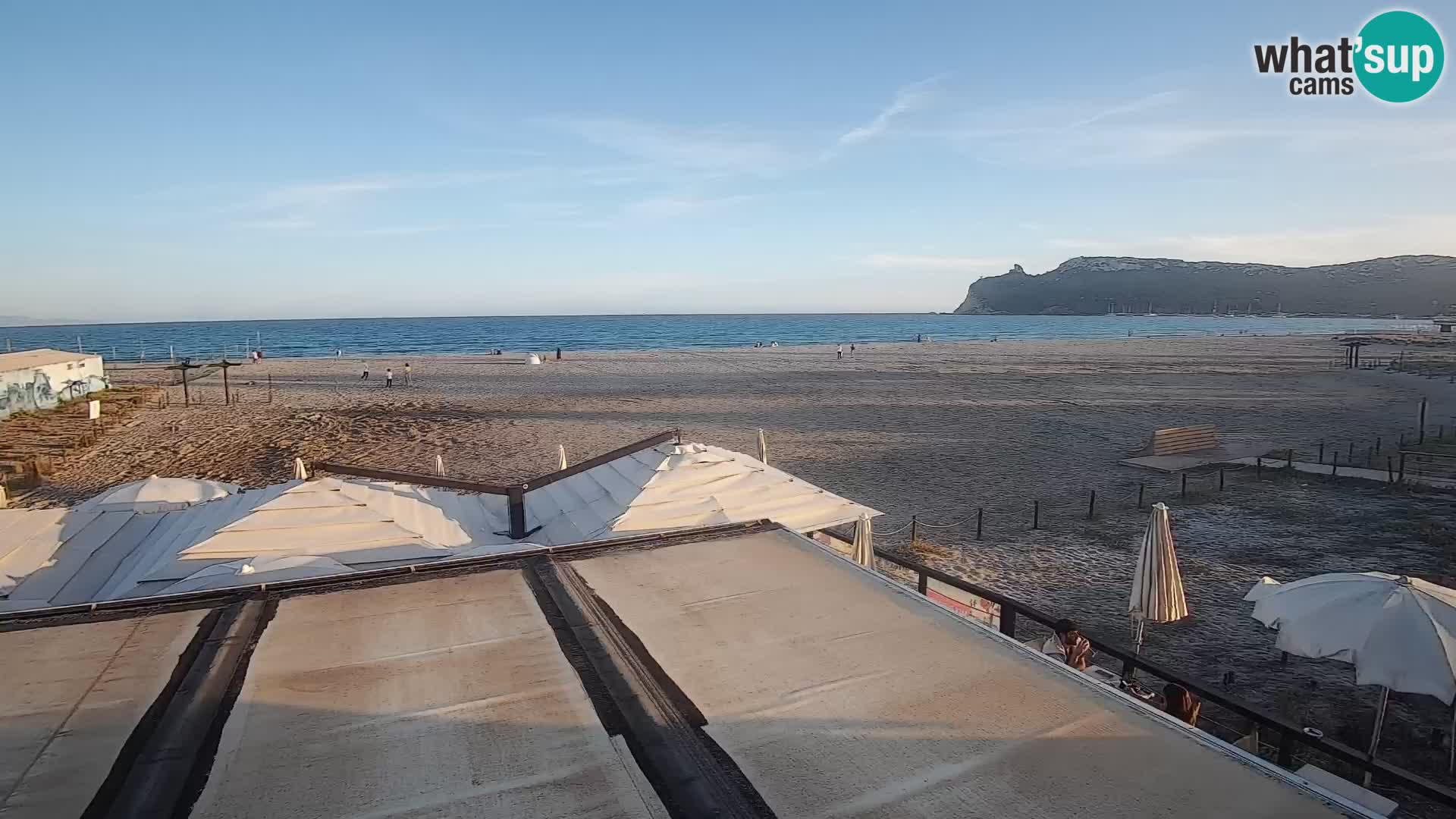 Webcam playa de Poetto | Cagliari | Cerdeña