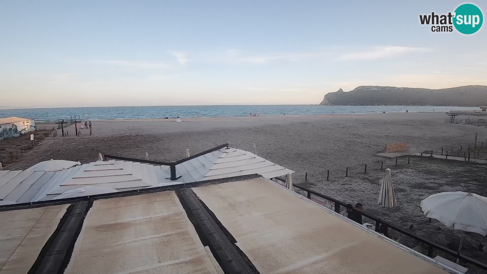 Webcam spiaggia del Poetto | Cagliari | Sardegna