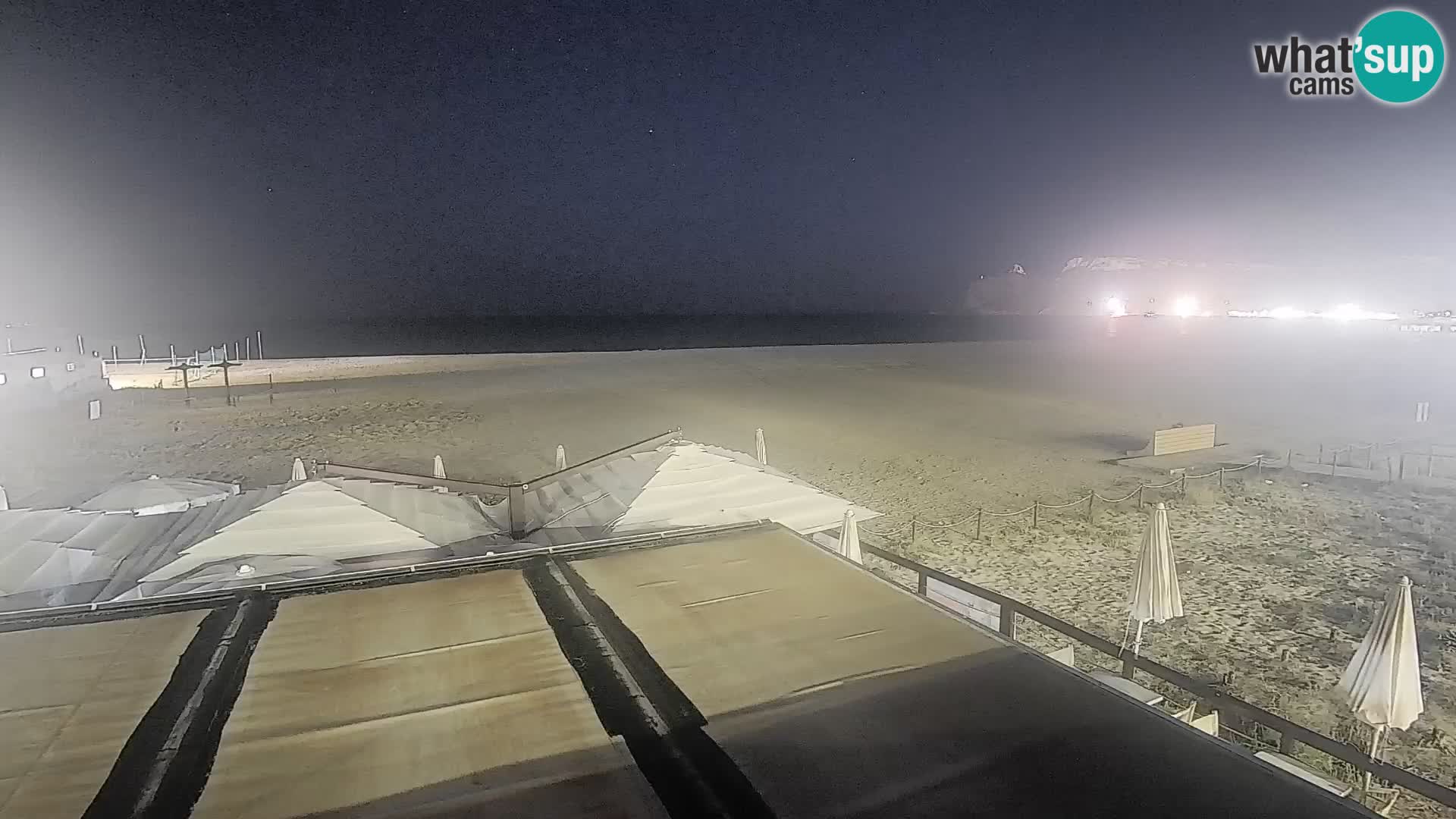 Poetto beach webcam | Cagliari | Sardinija