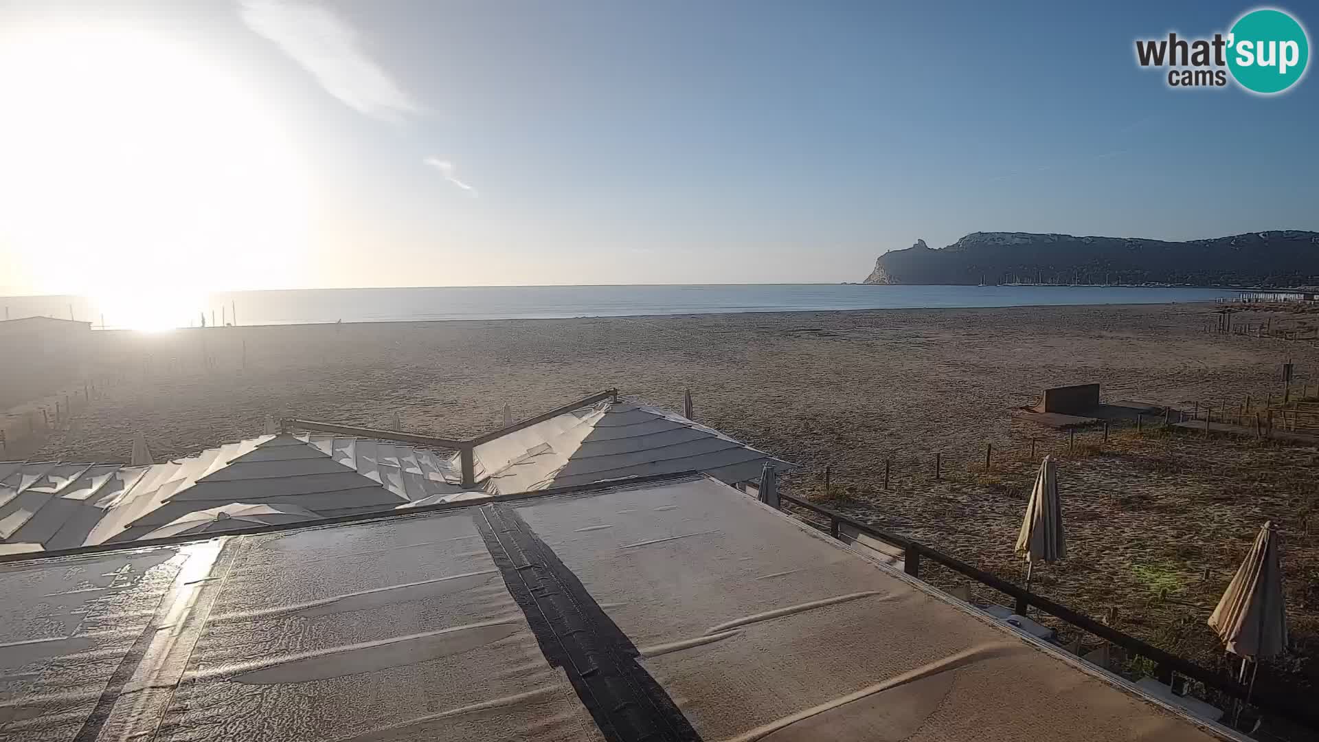 Webcam playa de Poetto | Cagliari | Cerdeña