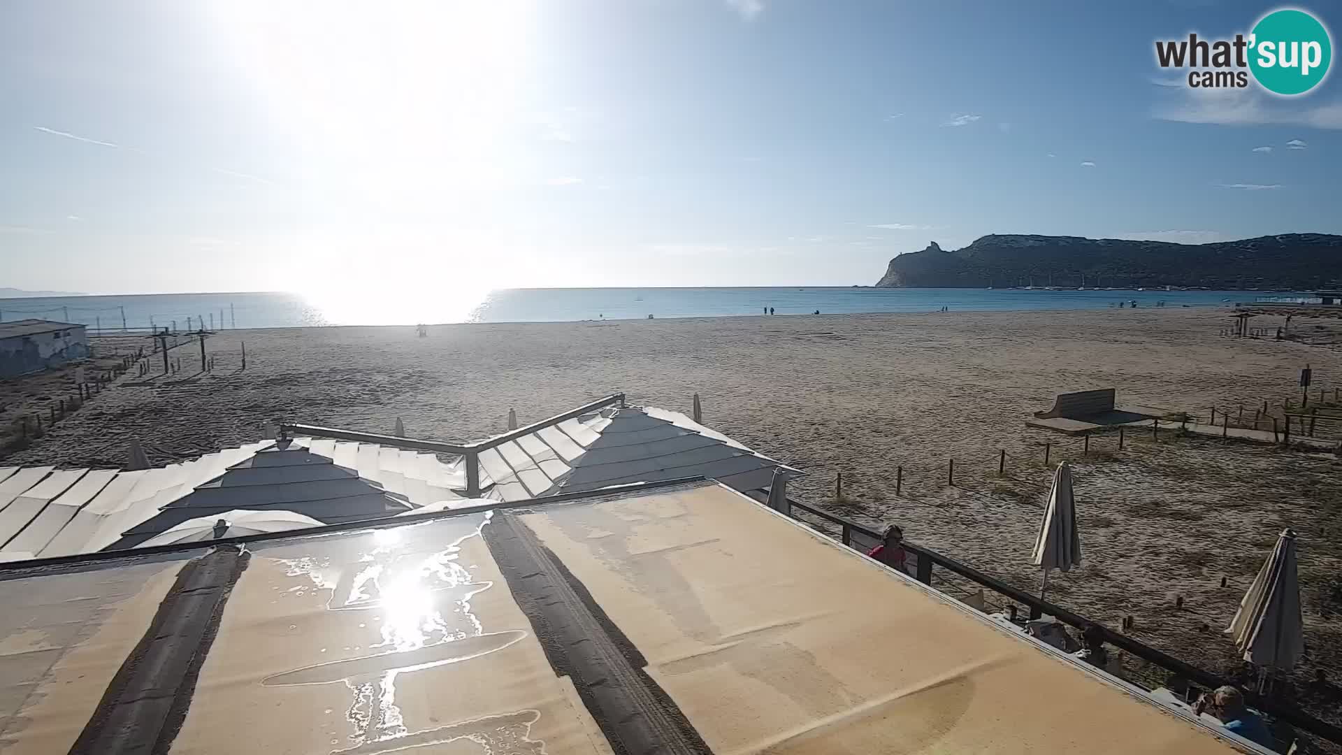 Poetto beach webcam | Cagliari | Sardinia