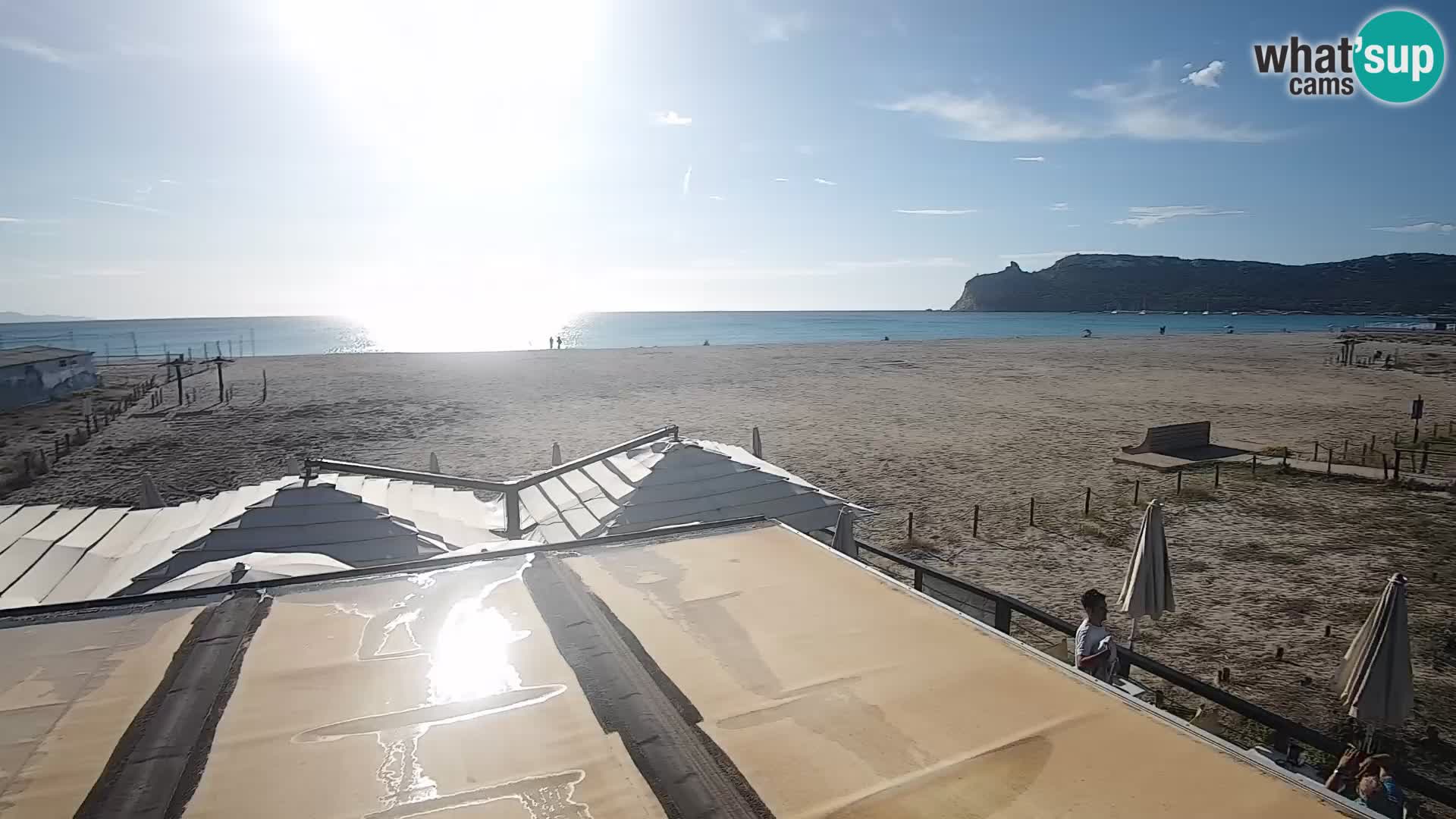 Webcam plage de Poetto | Cagliari | Sardaigne