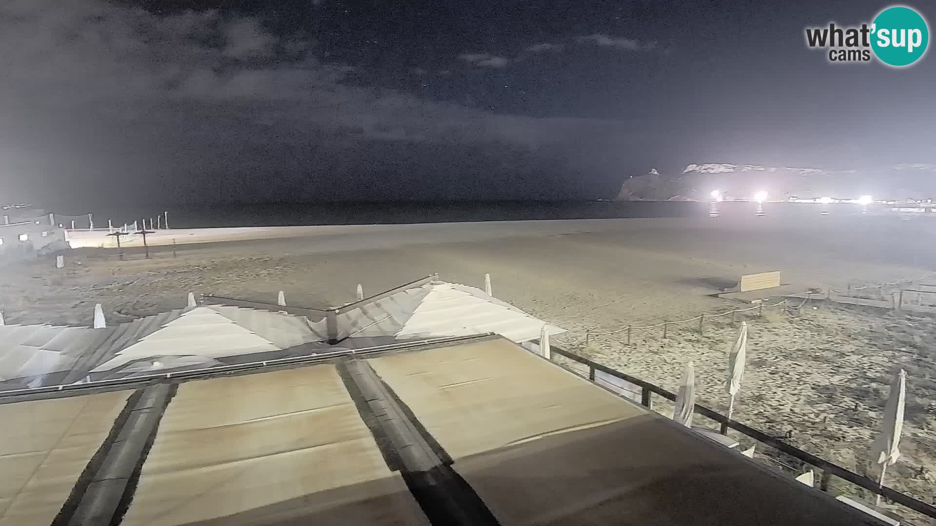 Webcam plage de Poetto | Cagliari | Sardaigne