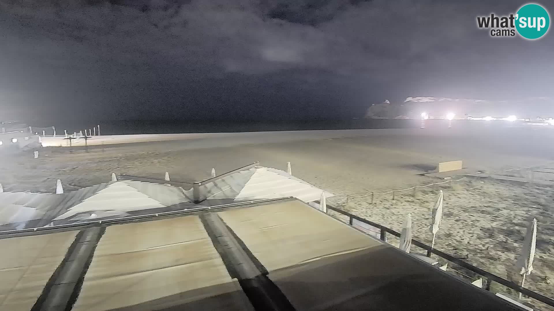 Poetto beach webcam | Cagliari | Sardinija