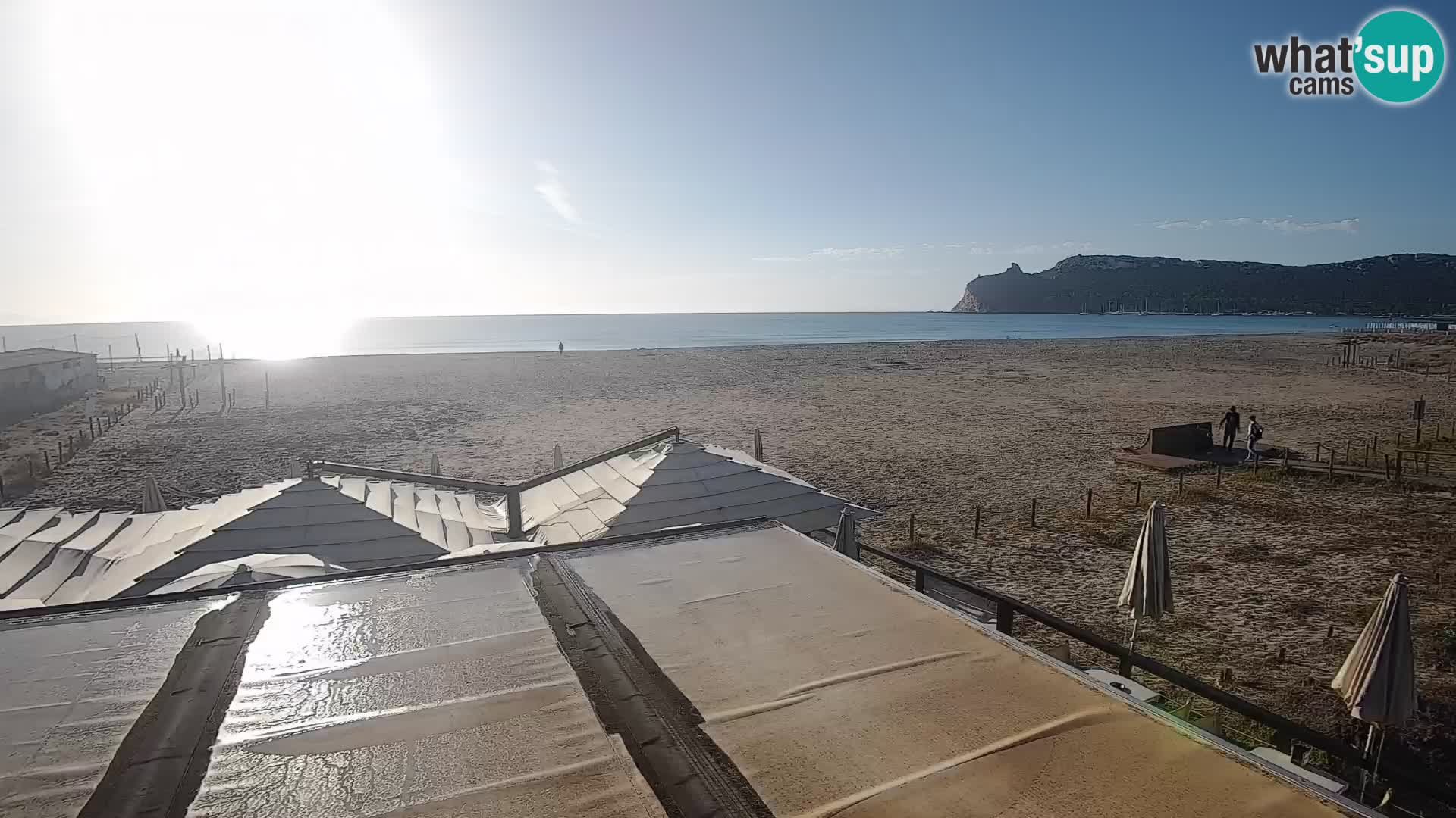 Webcam spiaggia del Poetto | Cagliari | Sardegna
