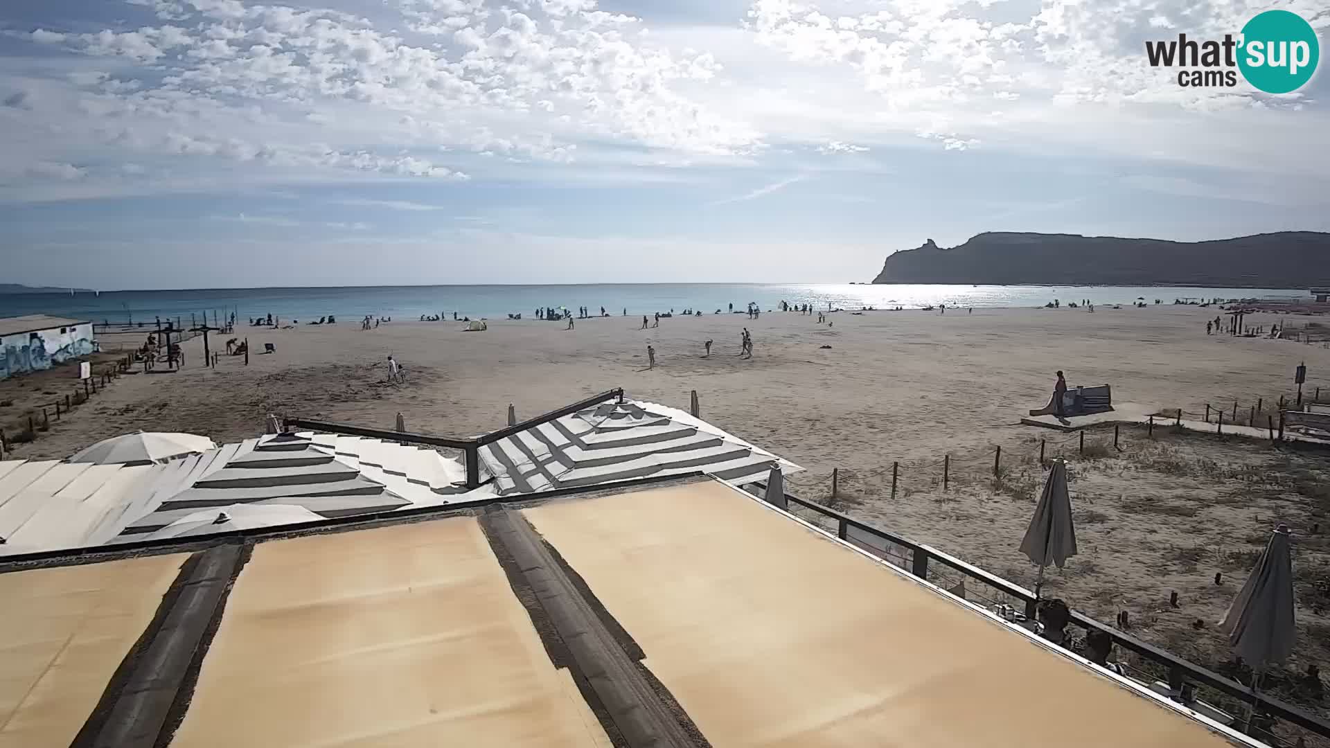Poetto beach webcam | Cagliari | Sardinia