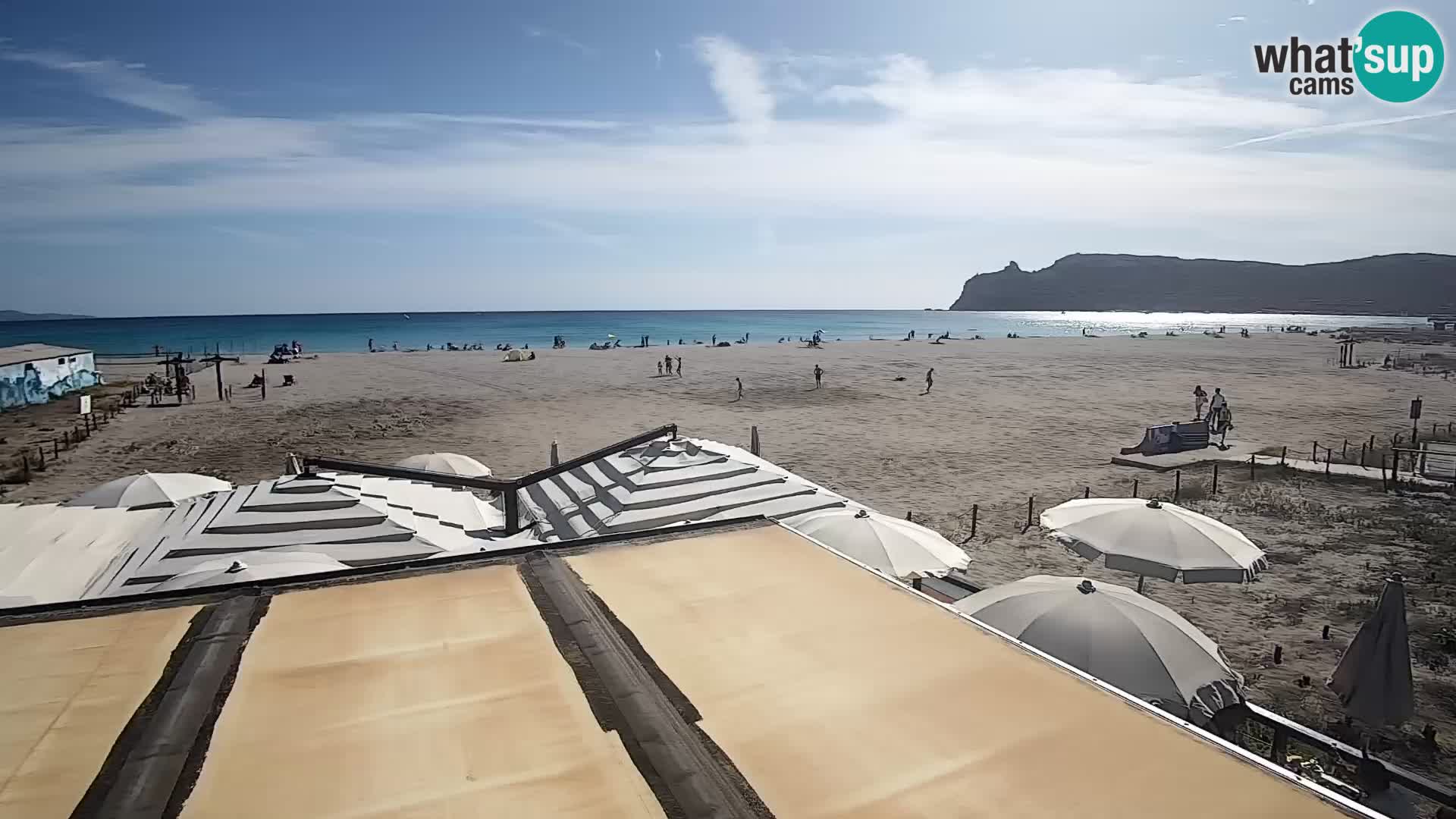 Webcam spiaggia del Poetto | Cagliari | Sardegna