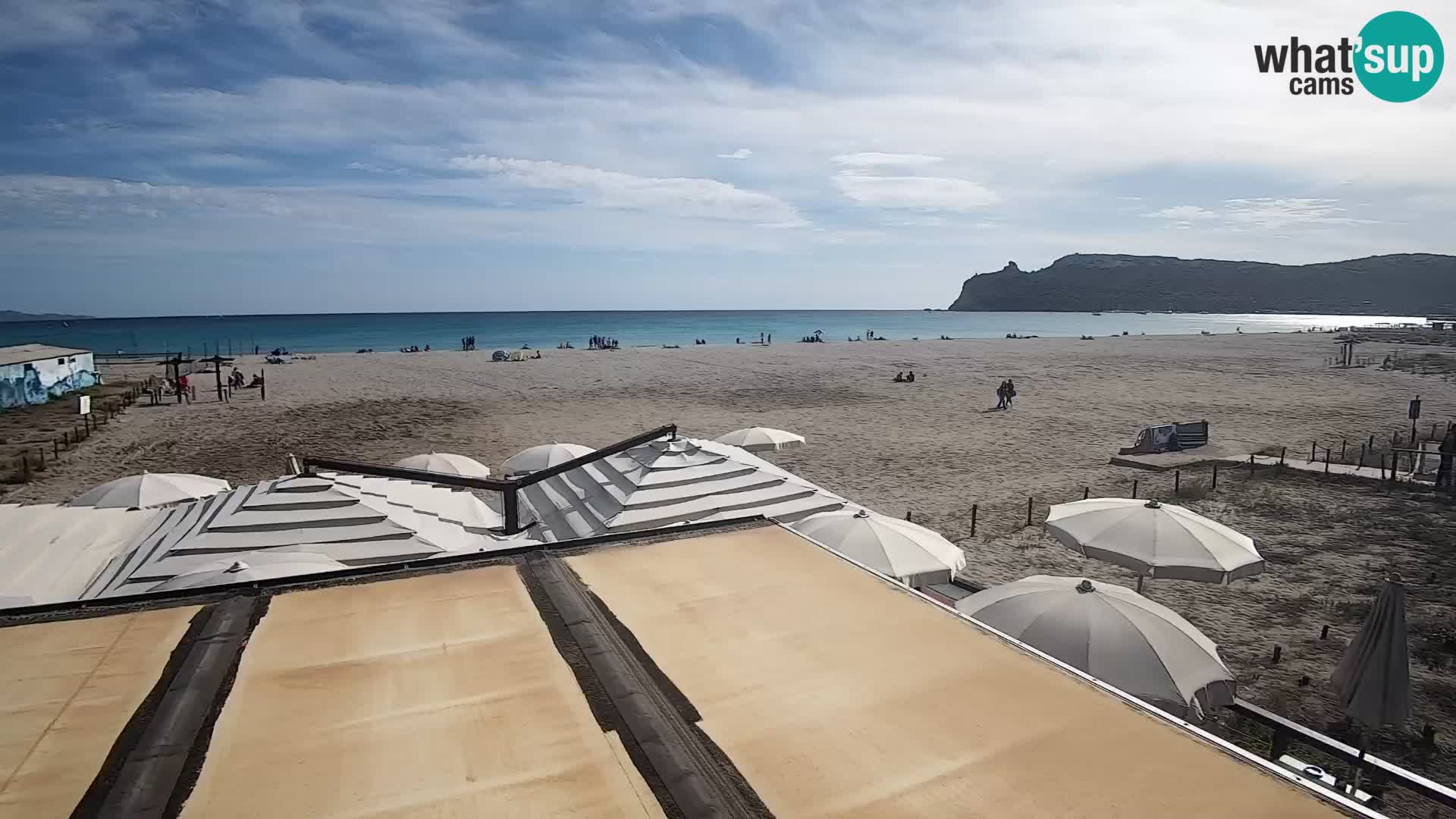 Poetto Strand Webcam | Cagliari | Sardinien