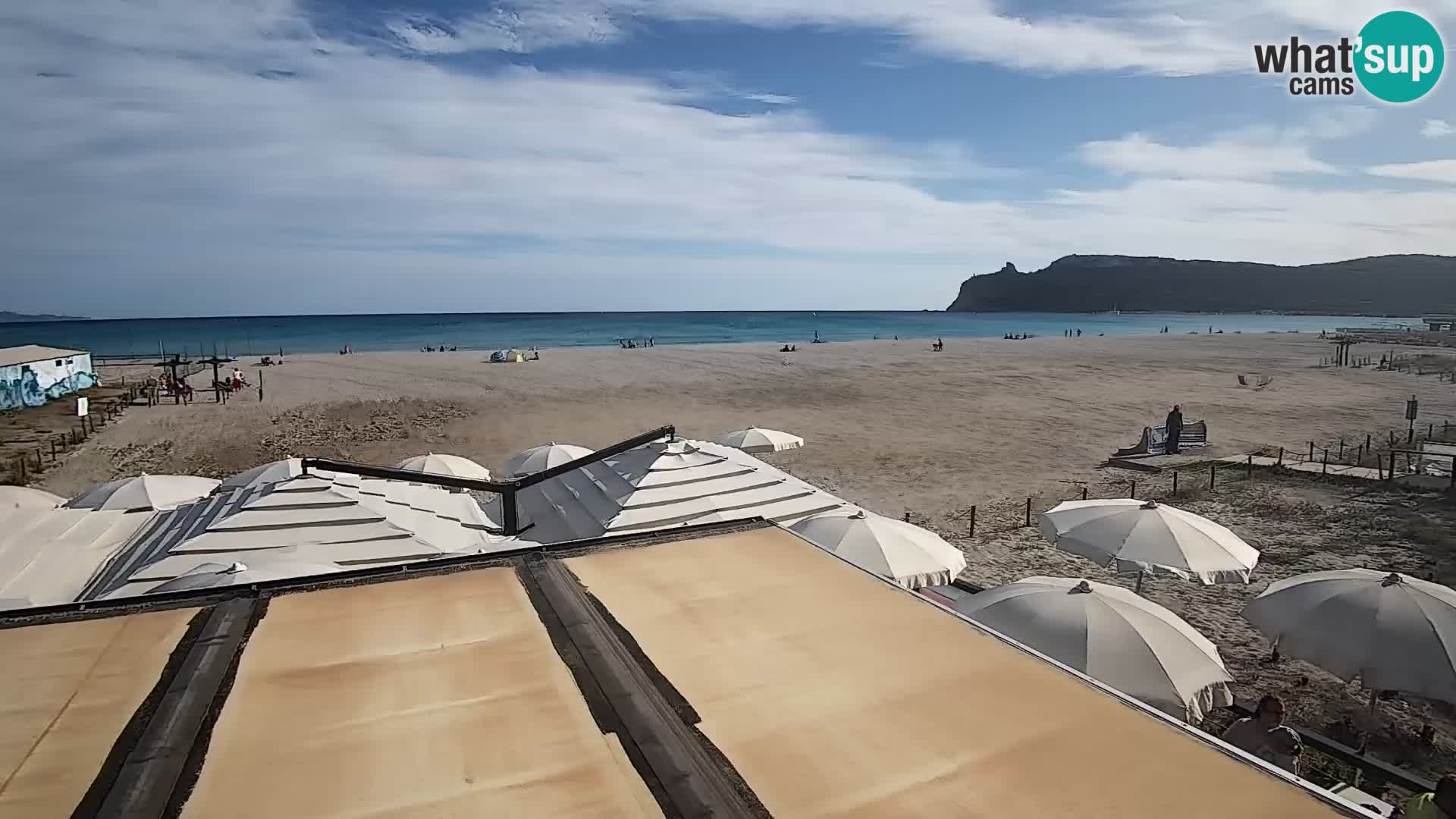 Poetto Strand Webcam | Cagliari | Sardinien