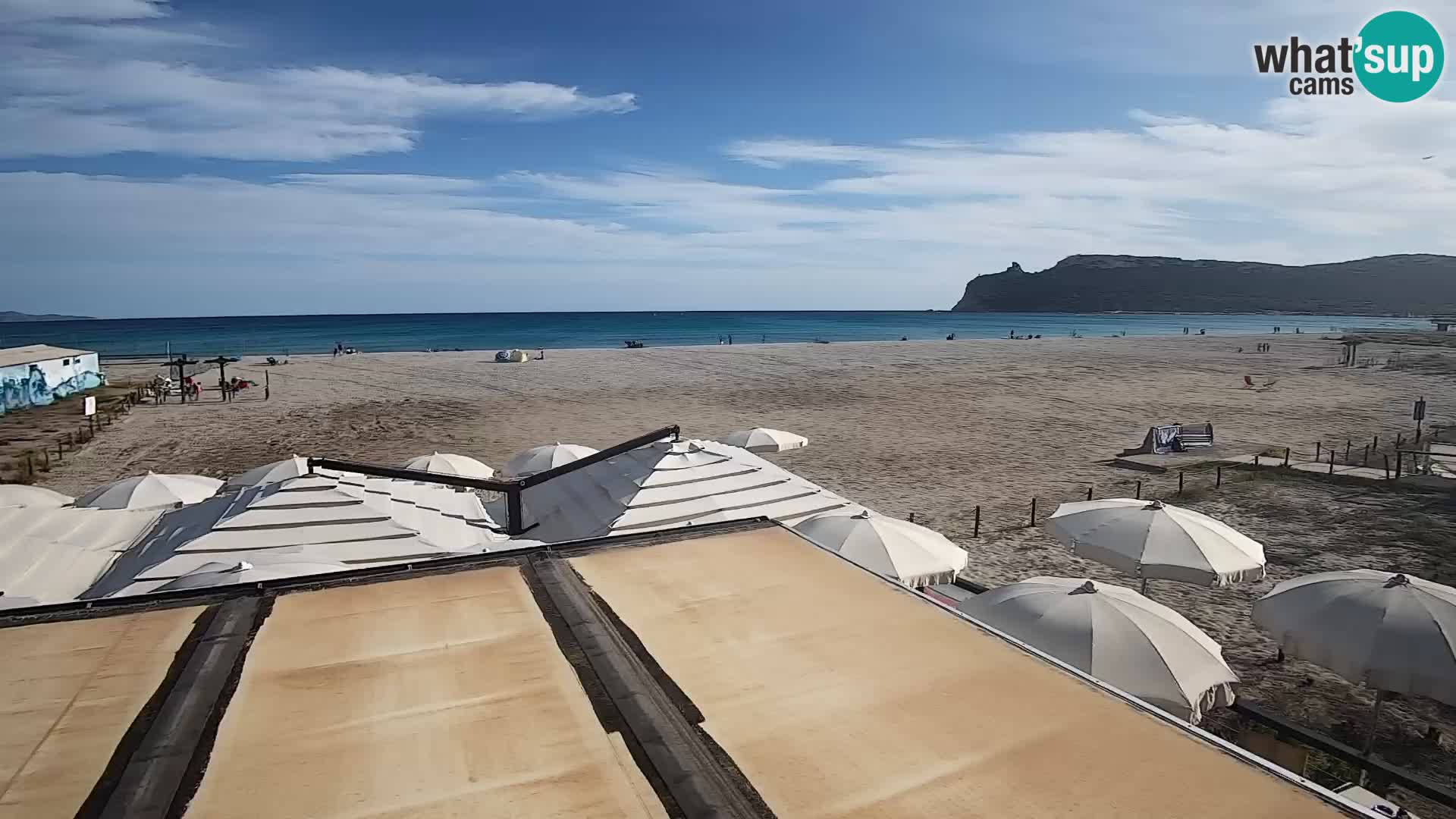Poetto beach webcam | Cagliari | Sardinia