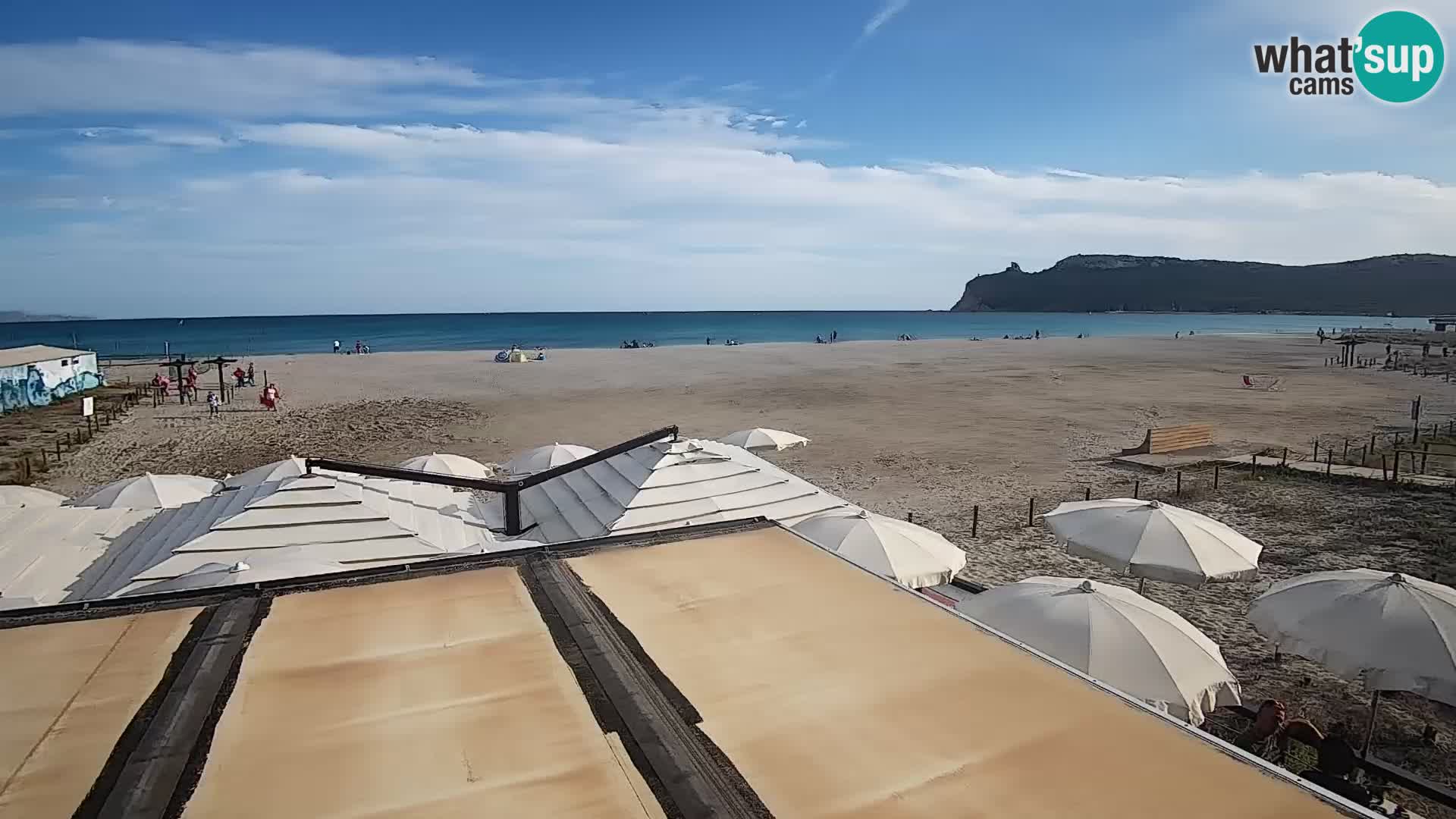 Webcam spiaggia del Poetto | Cagliari | Sardegna