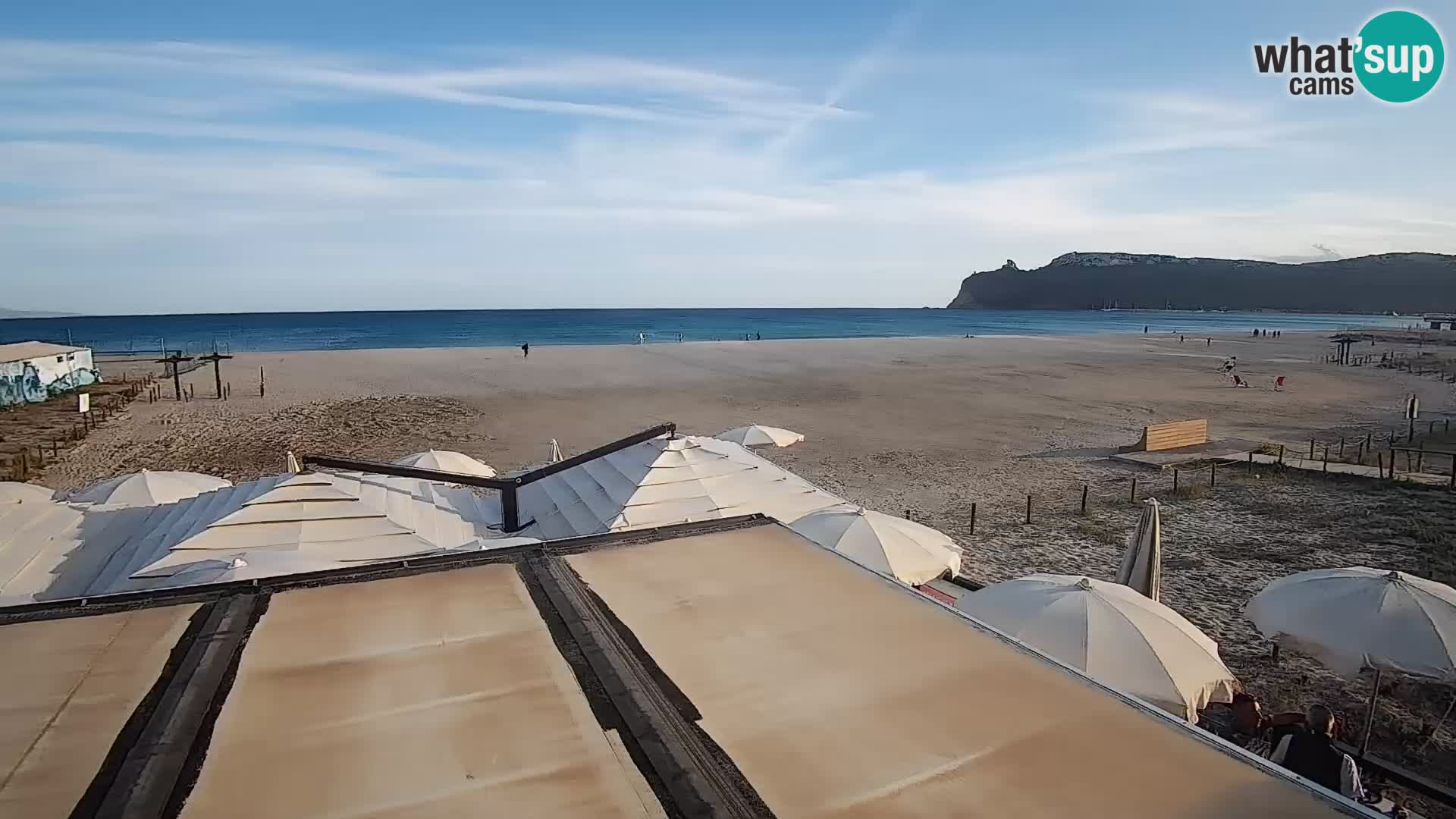 Webcam spiaggia del Poetto | Cagliari | Sardegna