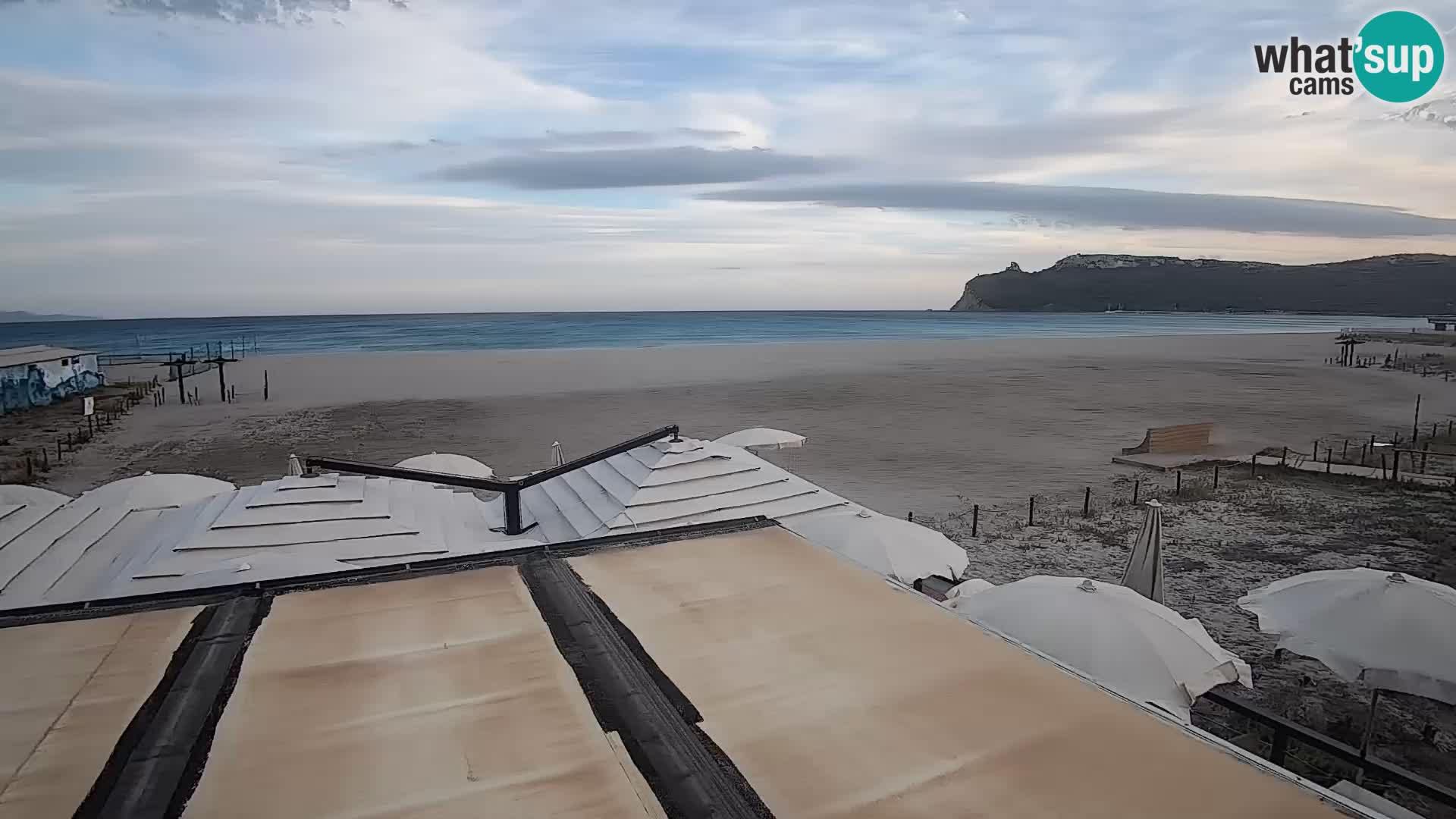 Poetto Strand Webcam | Cagliari | Sardinien