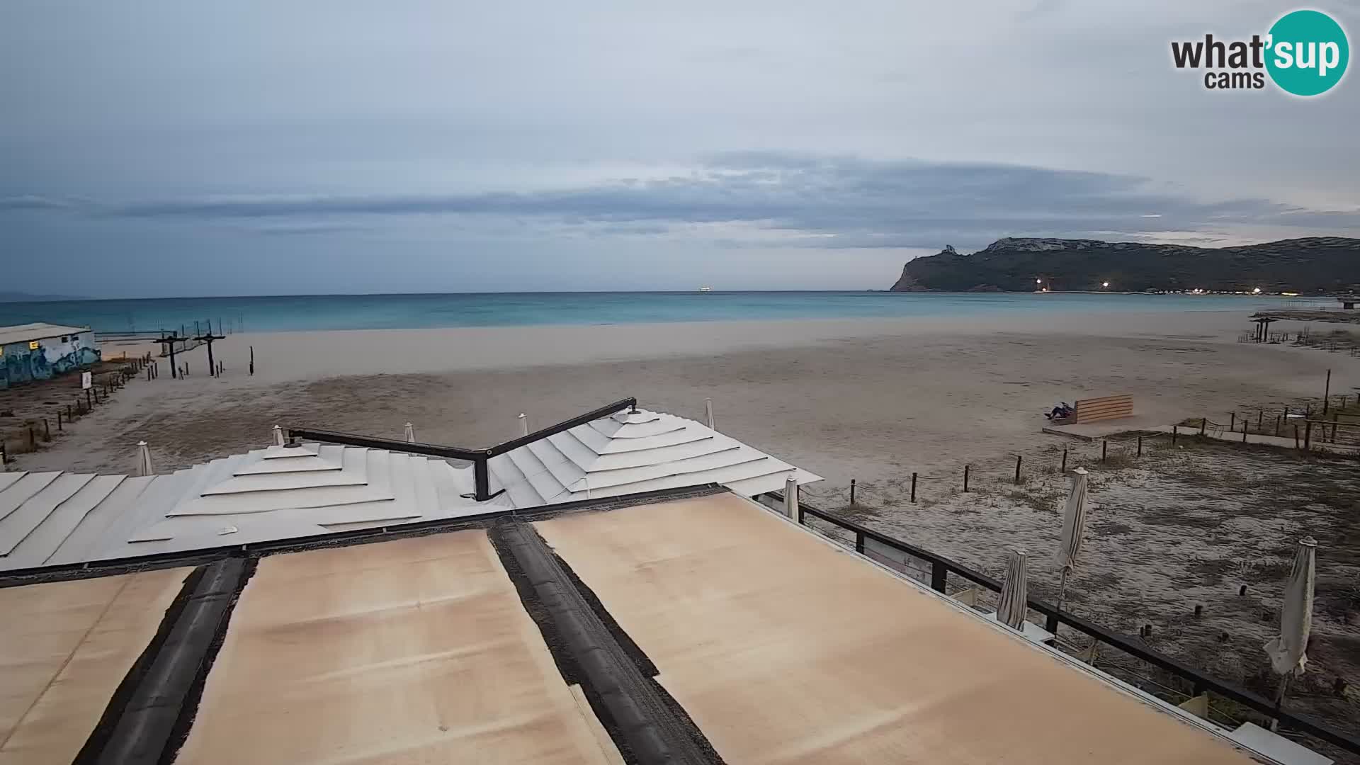 Webcam plage de Poetto | Cagliari | Sardaigne
