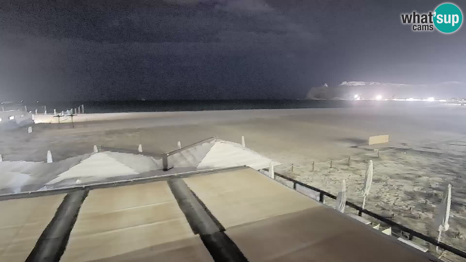 Poetto beach webcam | Cagliari | Sardinija