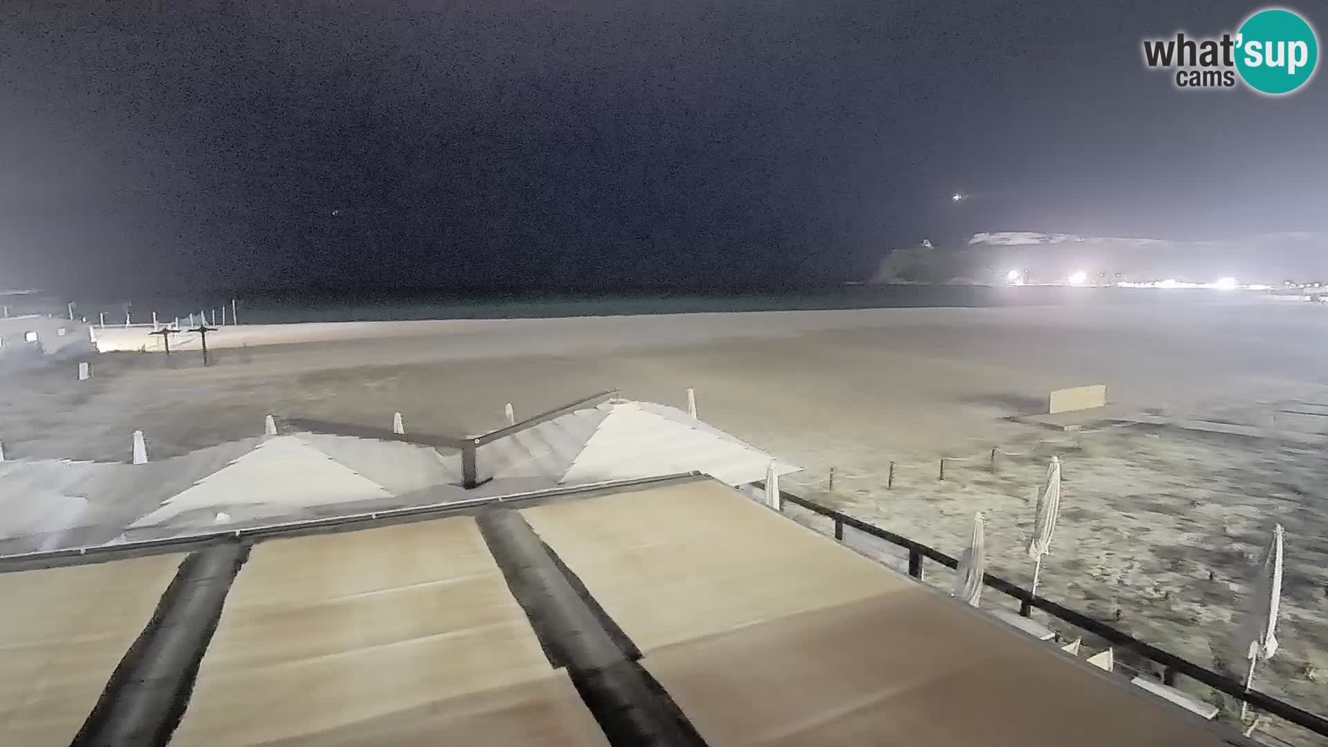 Poetto beach webcam | Cagliari | Sardinija