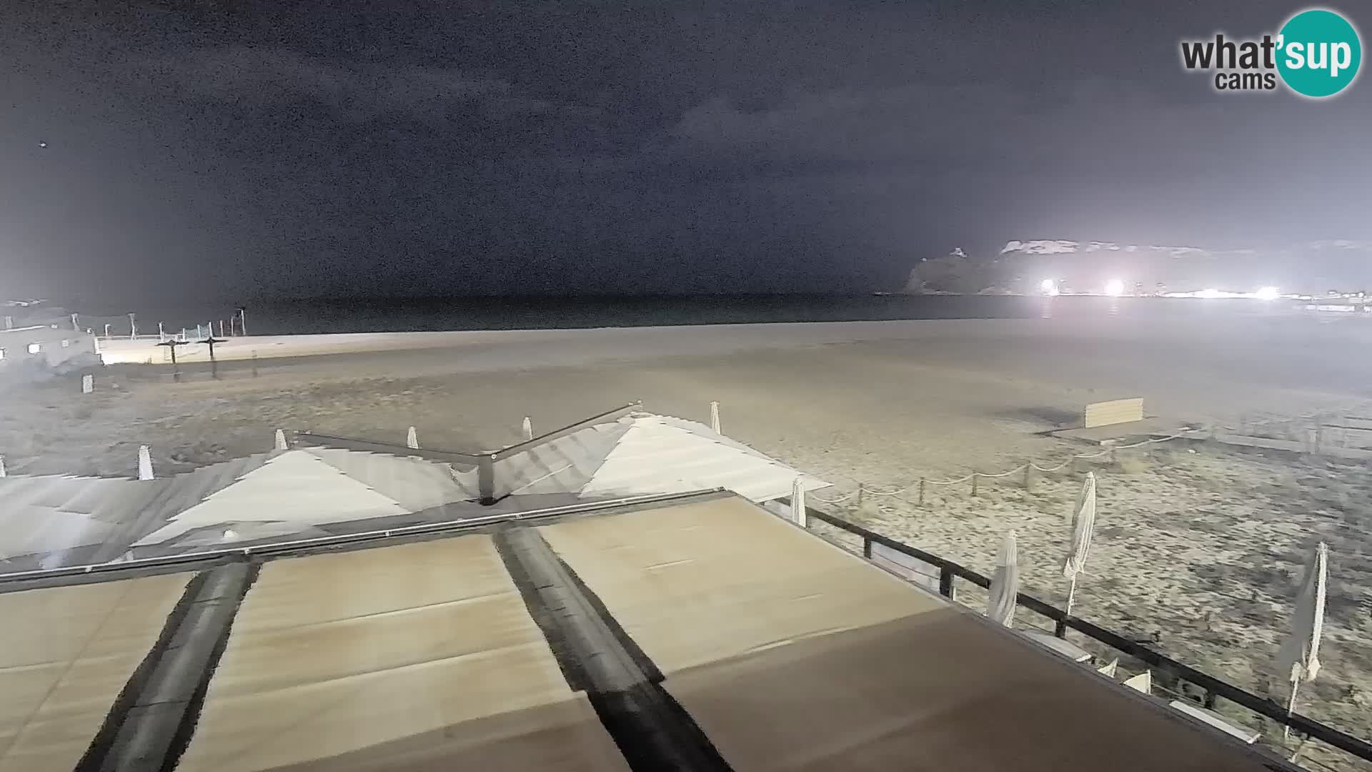 Poetto beach webcam | Cagliari | Sardinija