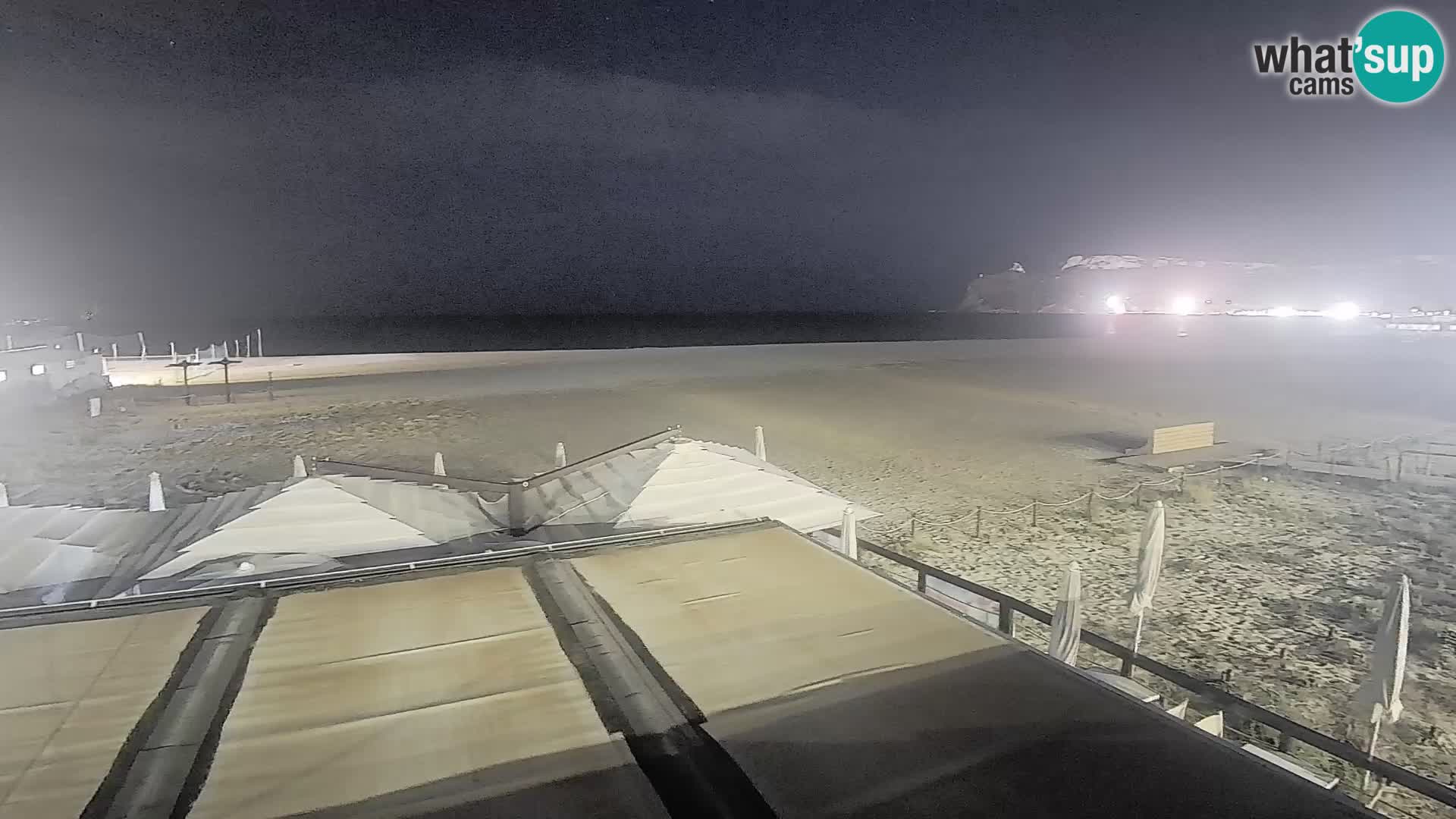 Poetto beach webcam | Cagliari | Sardinija