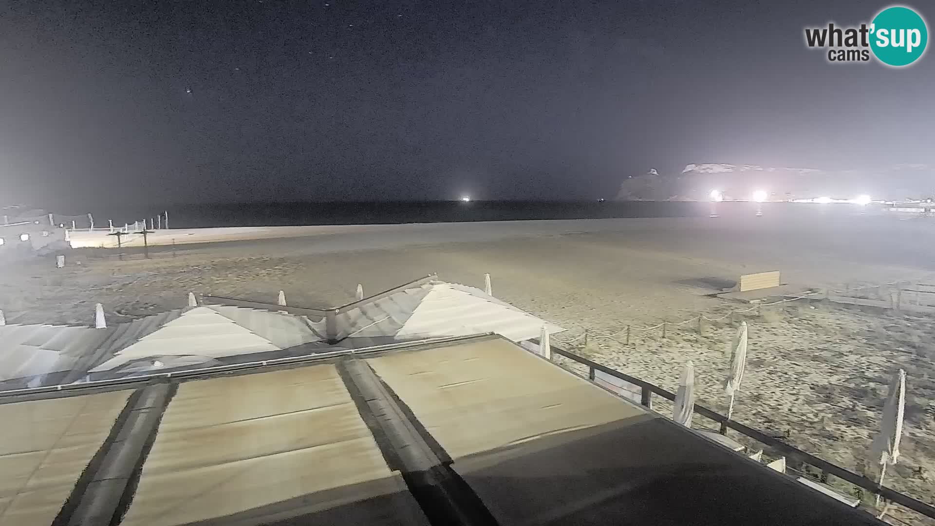 Webcam plage de Poetto | Cagliari | Sardaigne