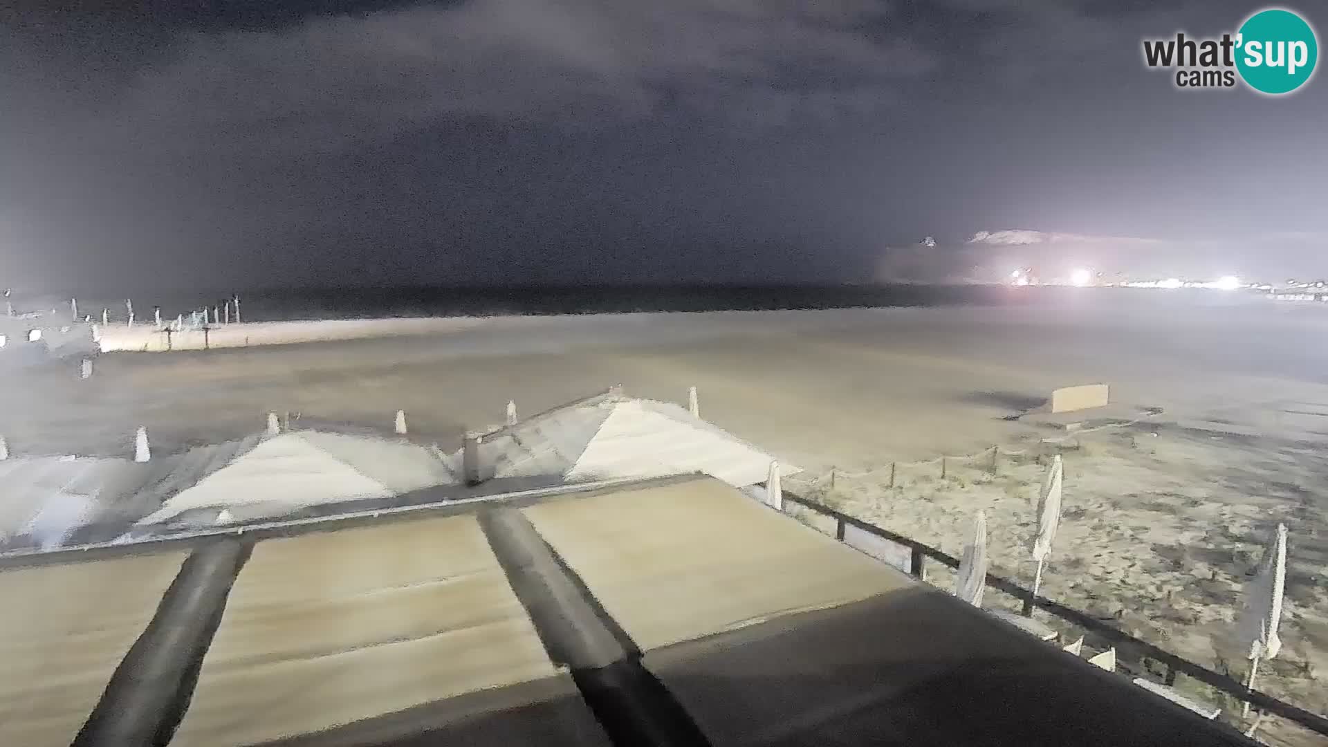 Poetto beach webcam | Cagliari | Sardinija
