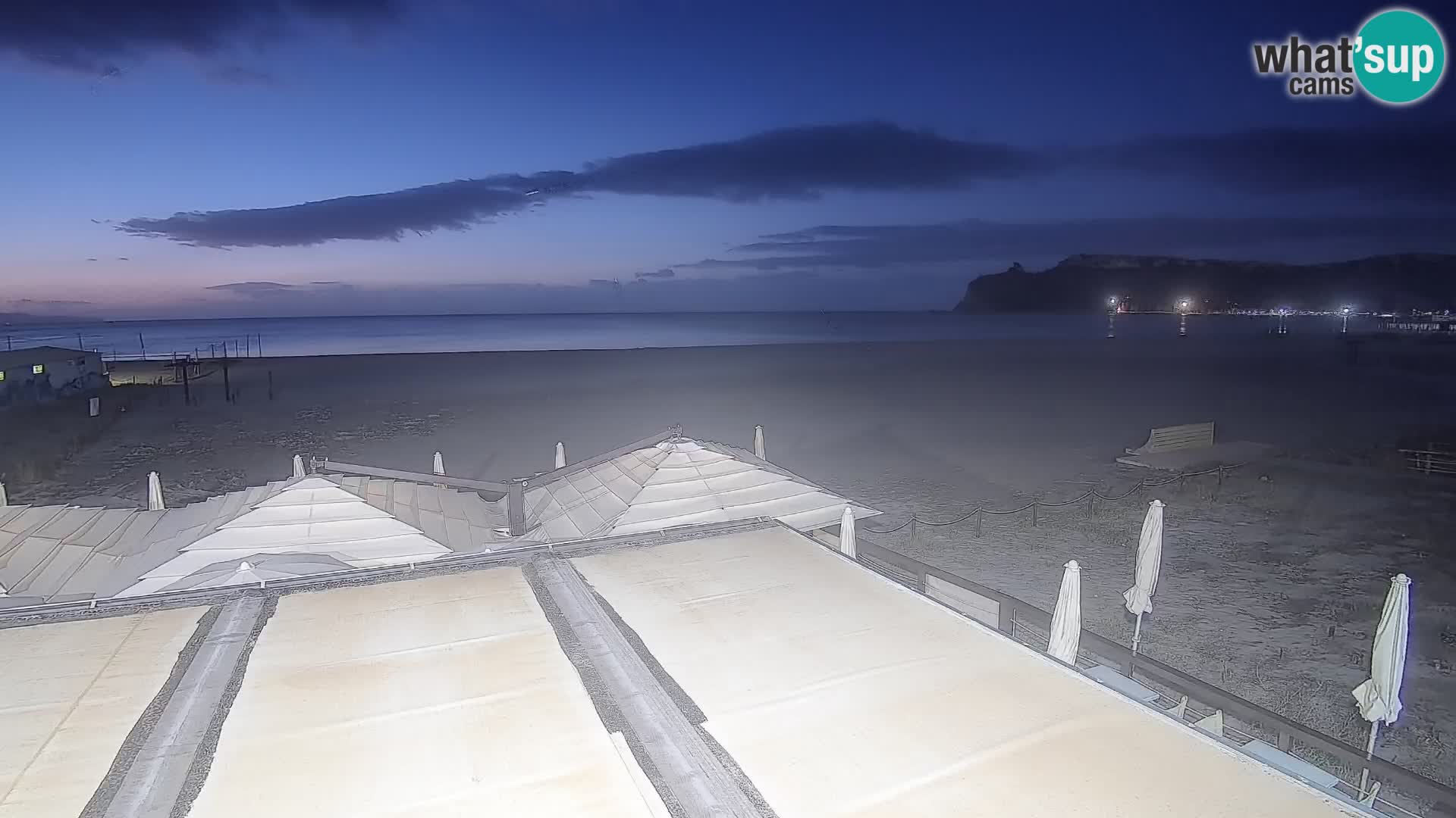 Webcam playa de Poetto | Cagliari | Cerdeña