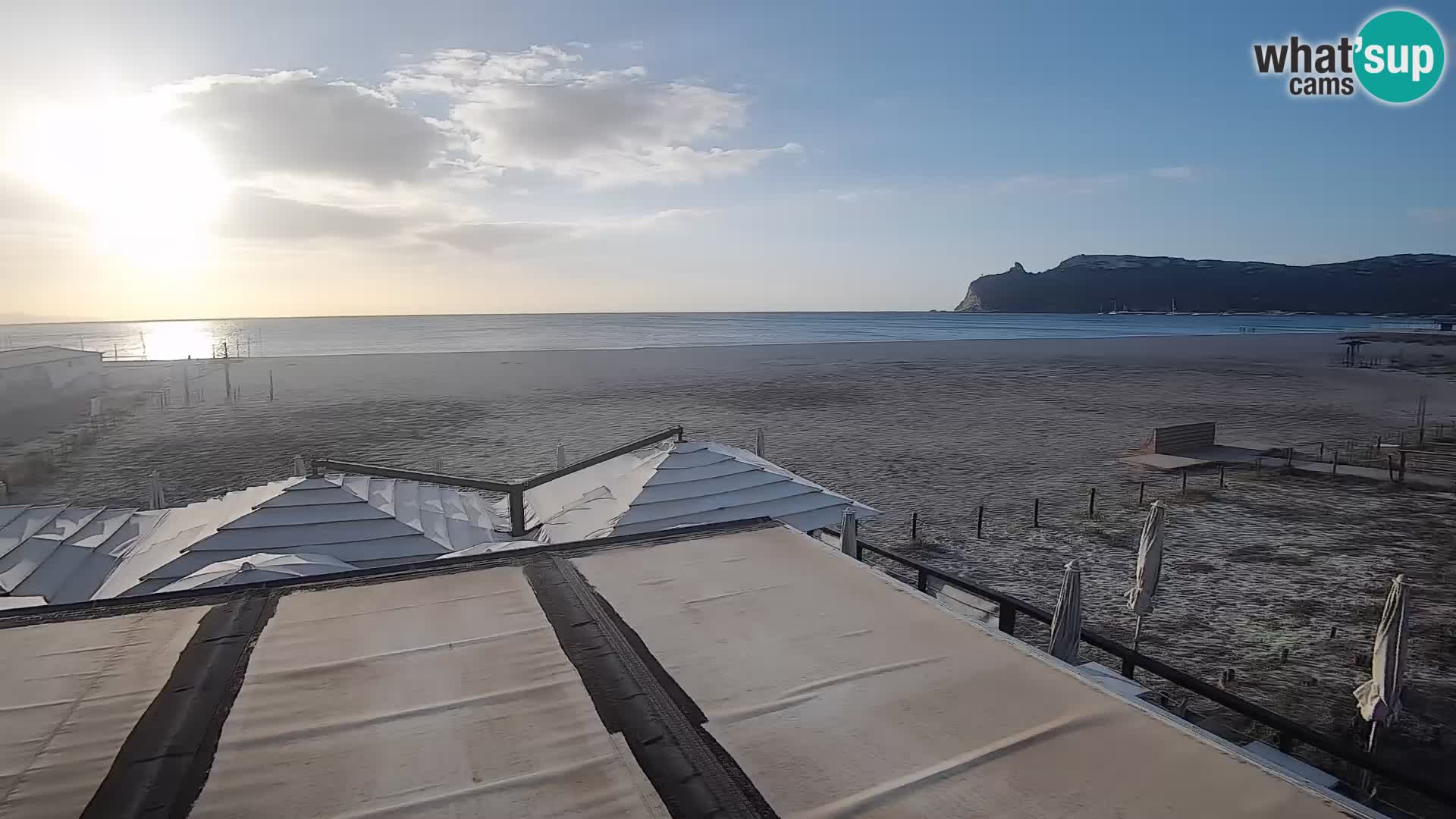 Webcam plage de Poetto | Cagliari | Sardaigne
