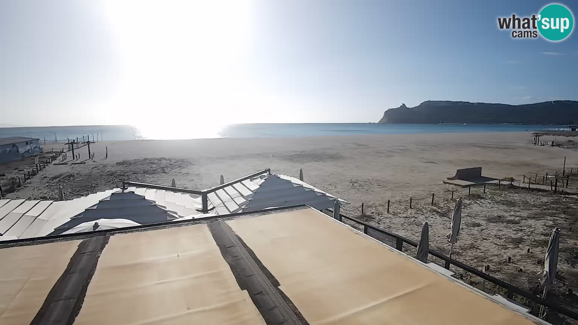 Webcam plage de Poetto | Cagliari | Sardaigne