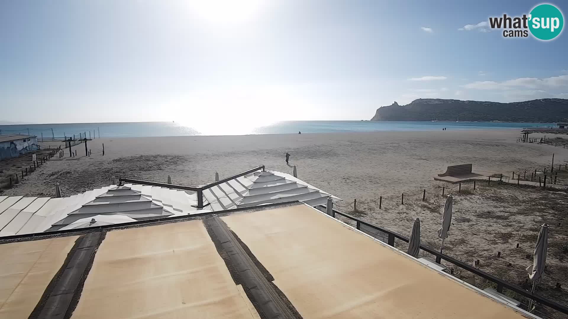 Webcam plage de Poetto | Cagliari | Sardaigne