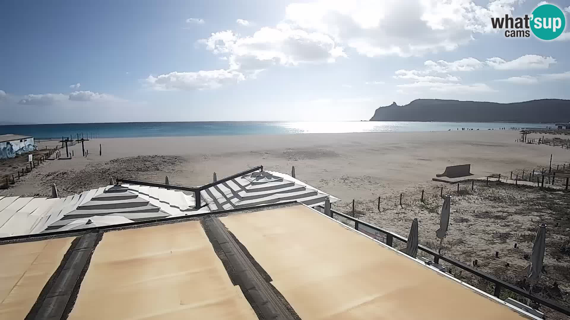 Webcam plage de Poetto | Cagliari | Sardaigne