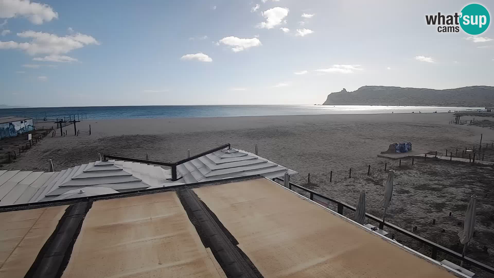 Poetto beach webcam | Cagliari | Sardinia